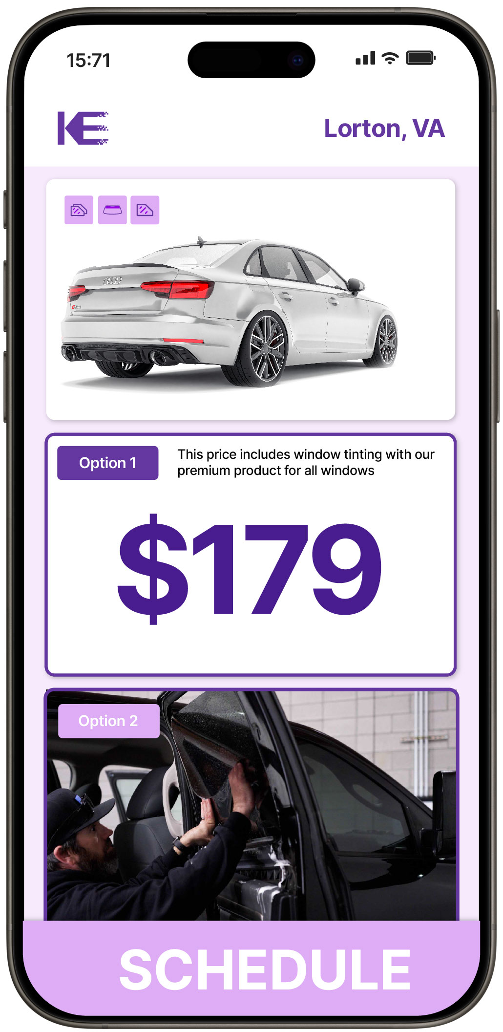 View Reasonable Car Window Tinting Rates in Lorton, Virginia