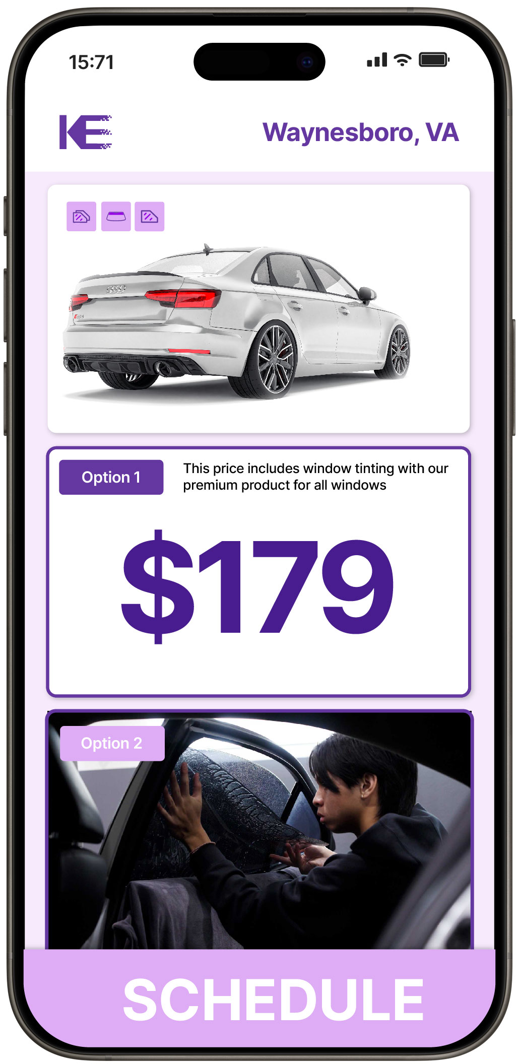 View Affordable Car Window Tinting Costs in Waynesboro, Virginia