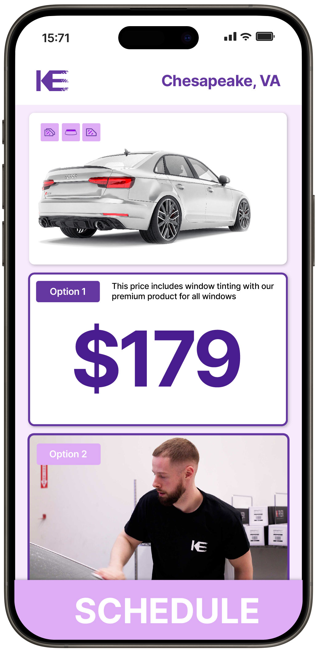 View Competitive Car Window Tinting Costs in Chesapeake, Virginia