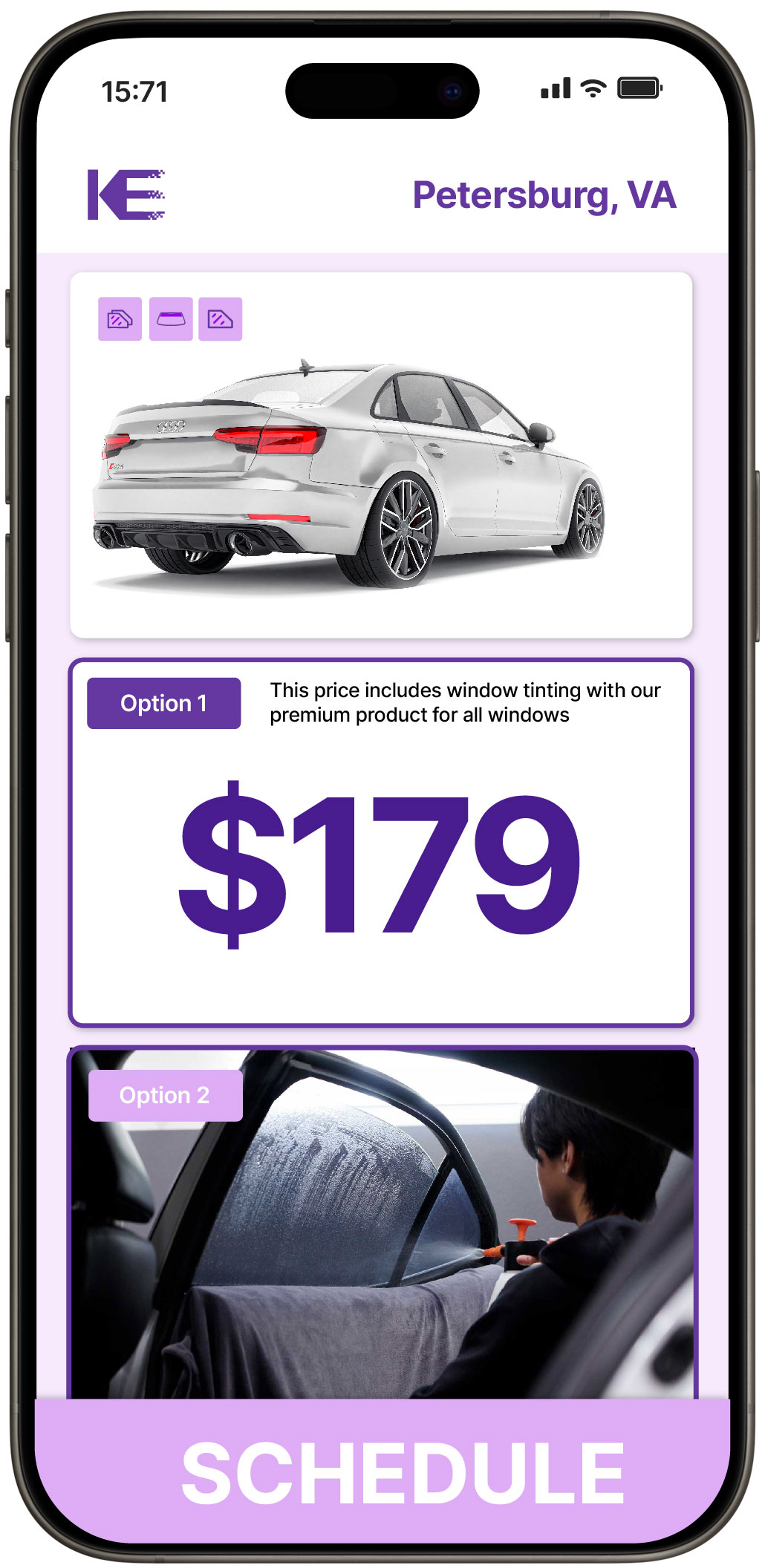 View Reasonable Car Window Tinting Costs in Petersburg, Virginia