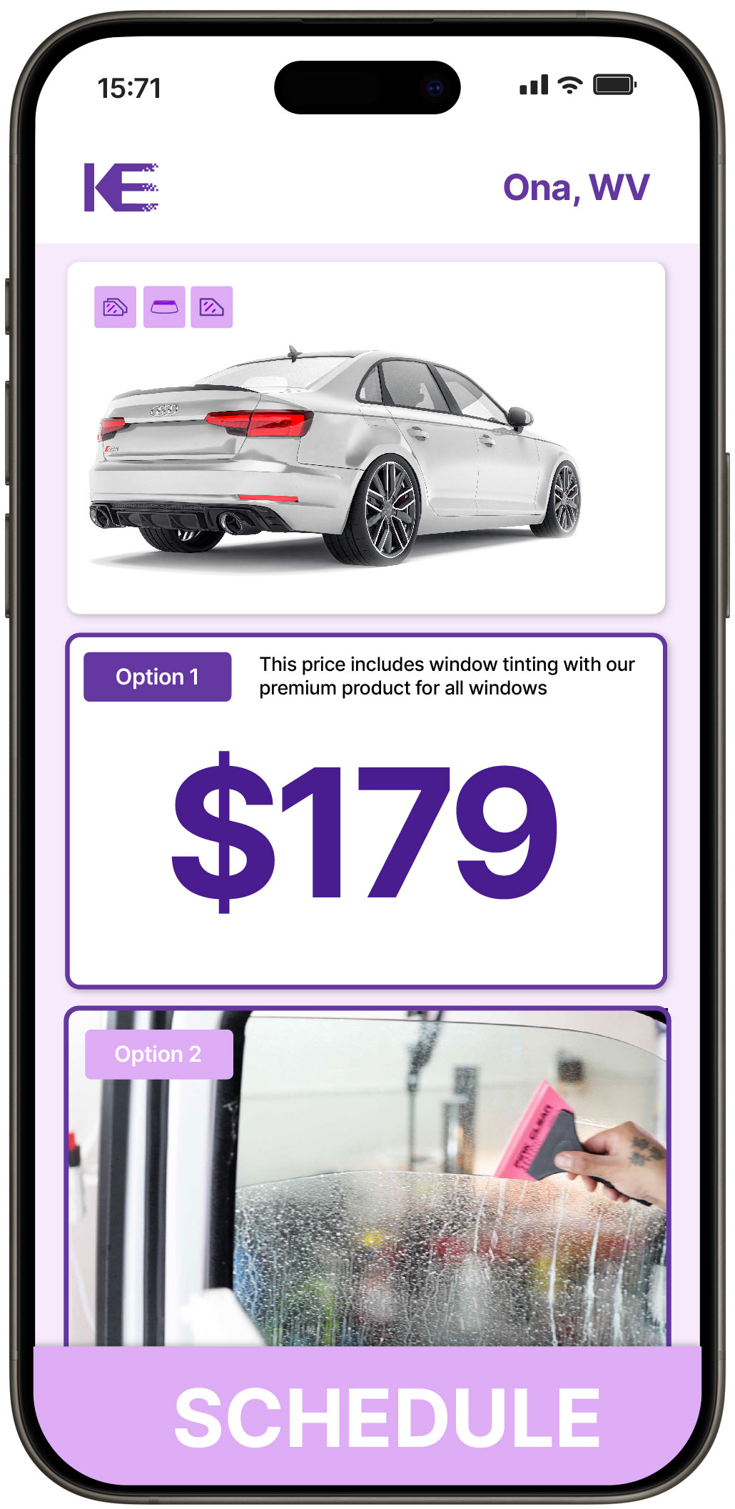 View Affordable Car Window Tinting Costs in Ona, West Virginia
