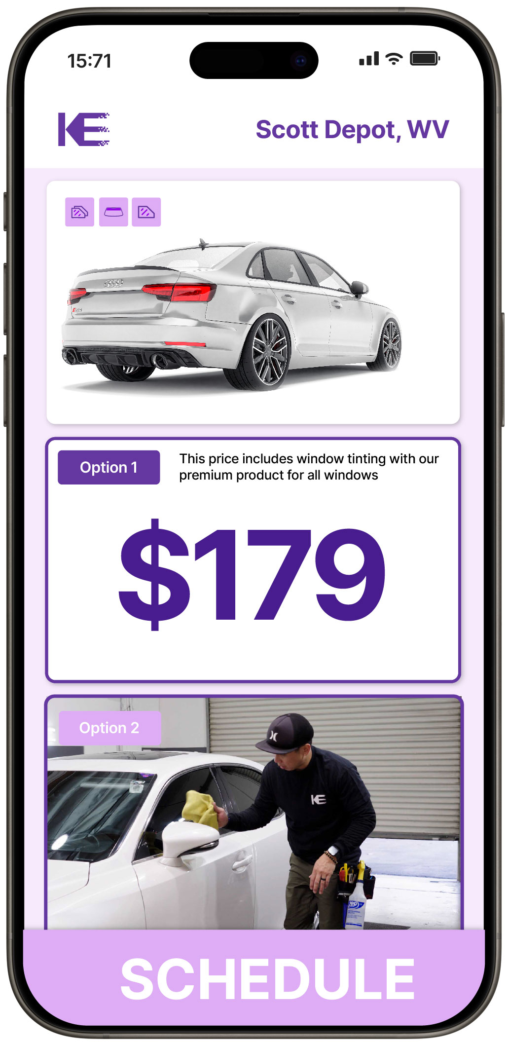 View Reasonable Car Window Tinting Costs in Scott Depot, West Virginia