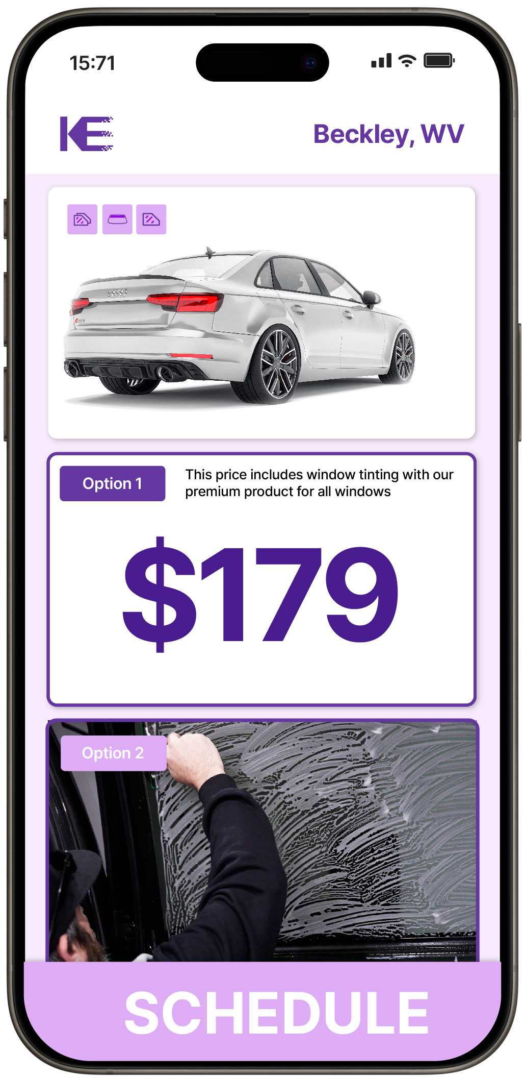 View Competitive Car Window Tinting Prices in Beckley, West Virginia