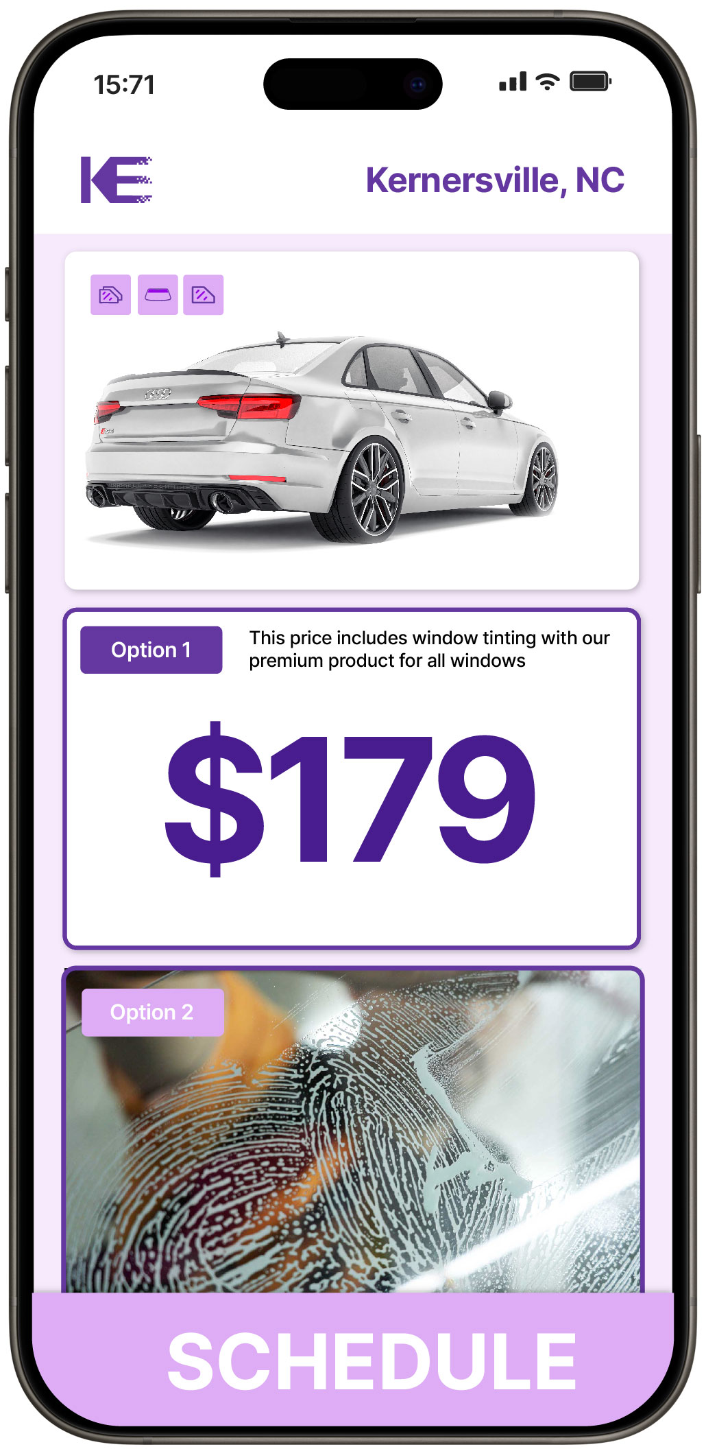 View Reasonable Car Window Tinting Rates in Kernersville, North Carolina