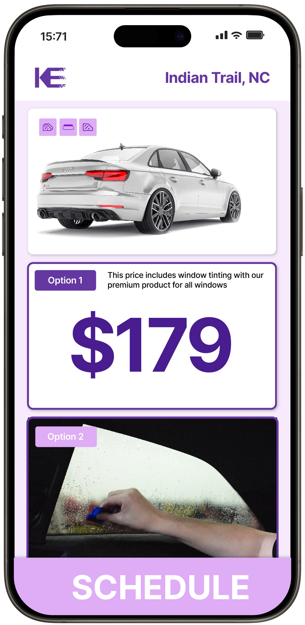View Reasonable Car Window Tinting Costs in Indian Trail, North Carolina