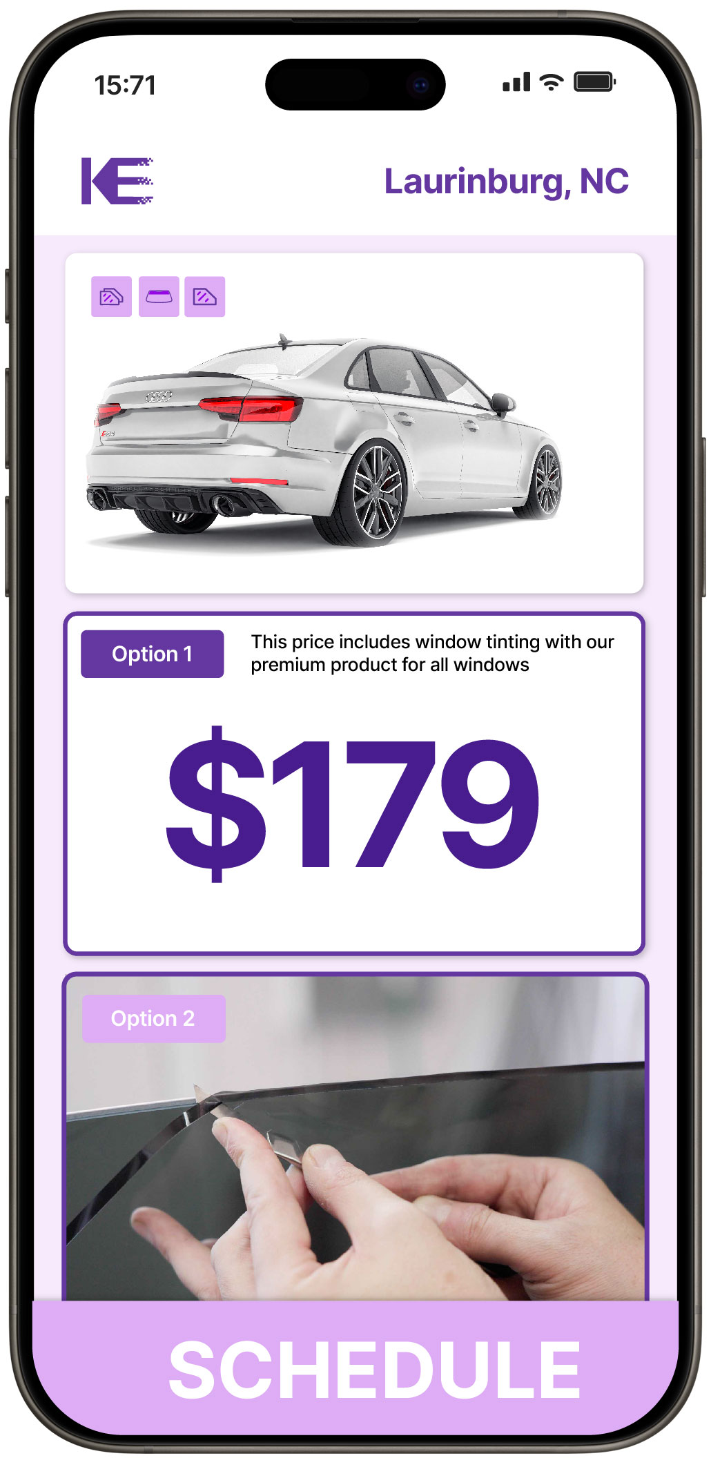 View Reasonable Car Window Tinting Rates in Laurinburg, North Carolina
