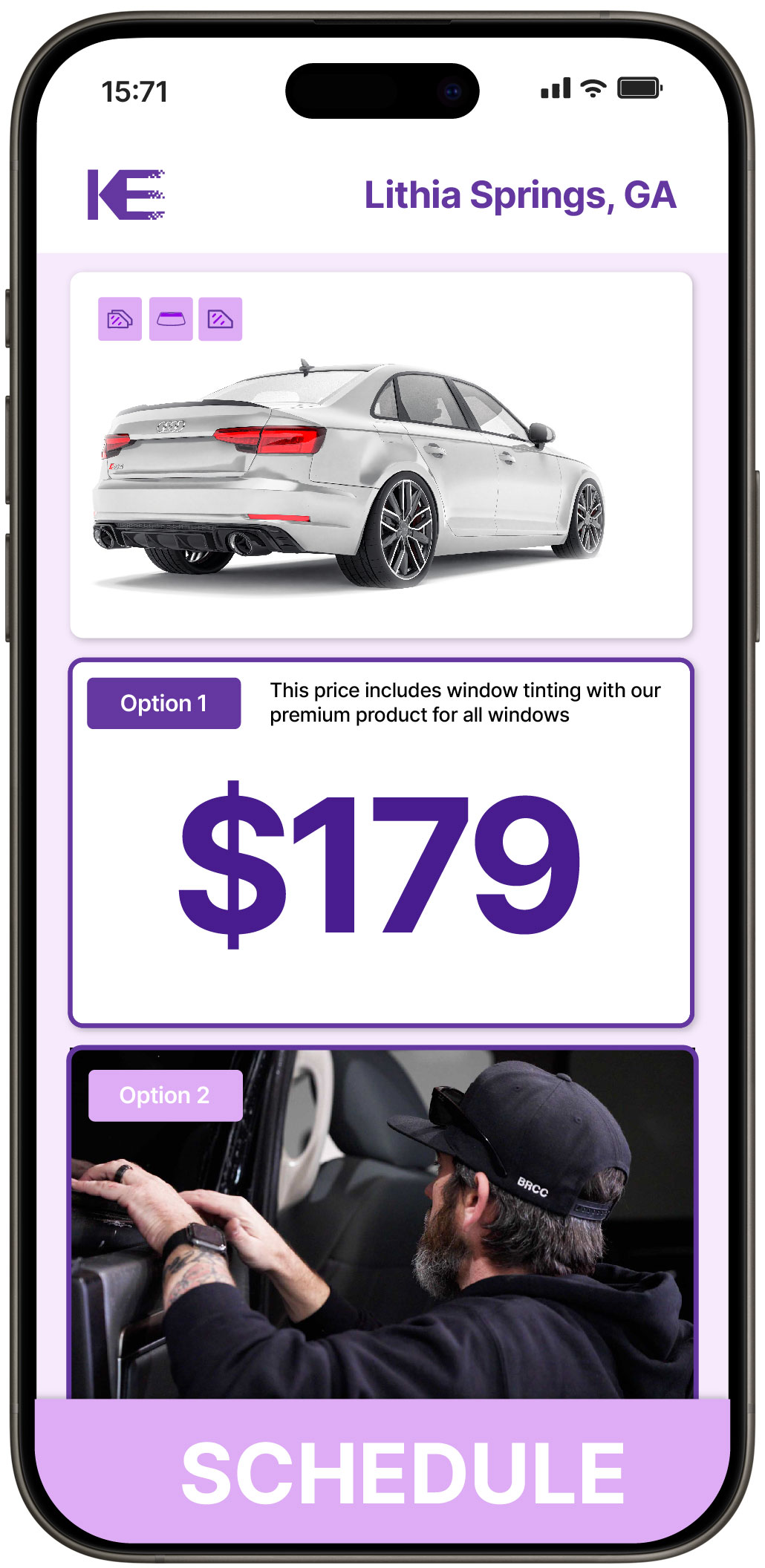 View Reasonable Car Window Tinting Rates in Lithia Springs, Georgia