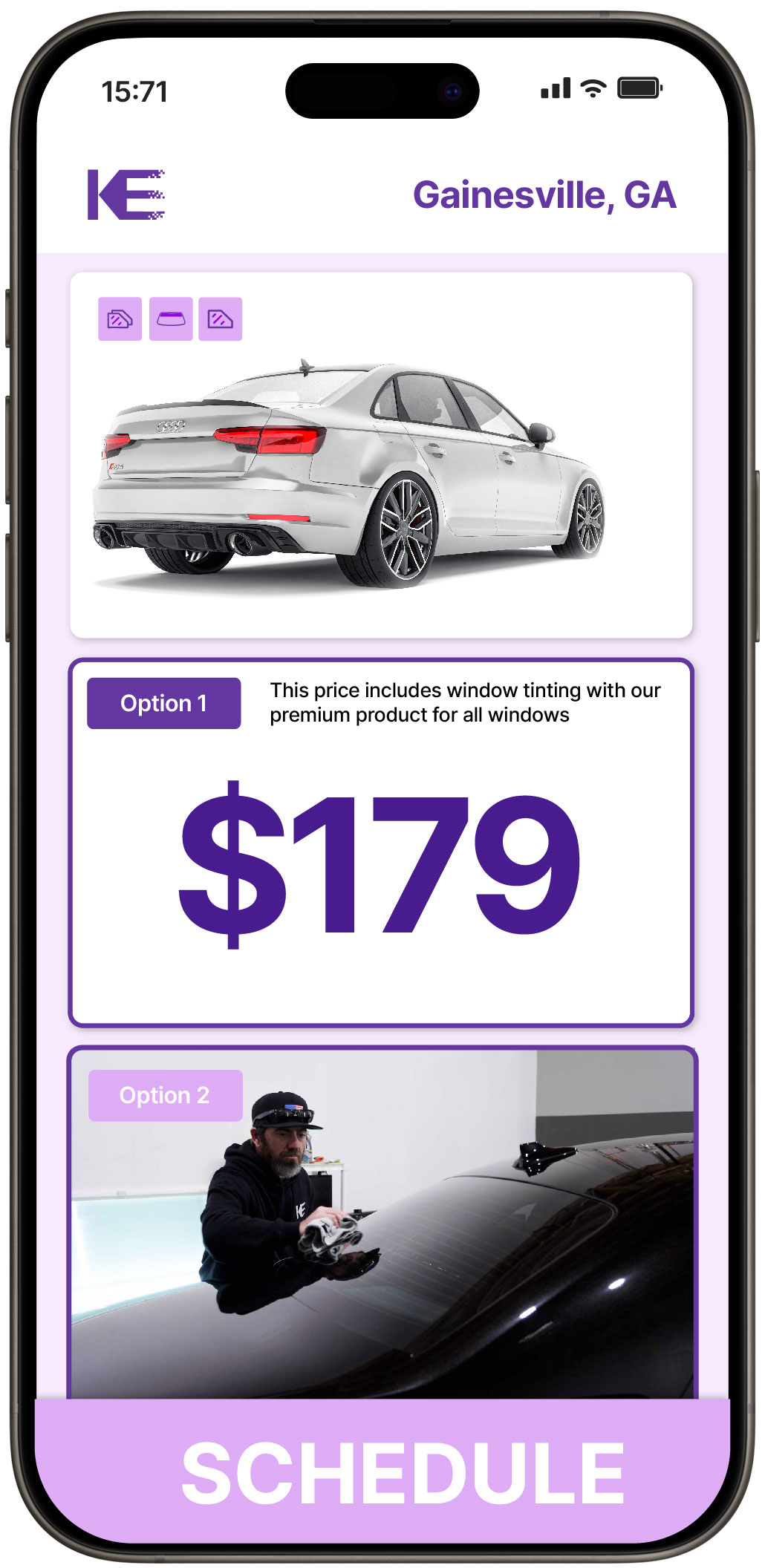 View Reasonable Car Window Tinting Rates in Gainesville, Georgia