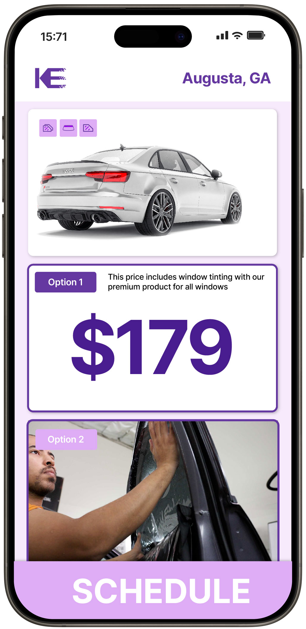 View Affordable Car Window Tinting Costs in Augusta, Georgia
