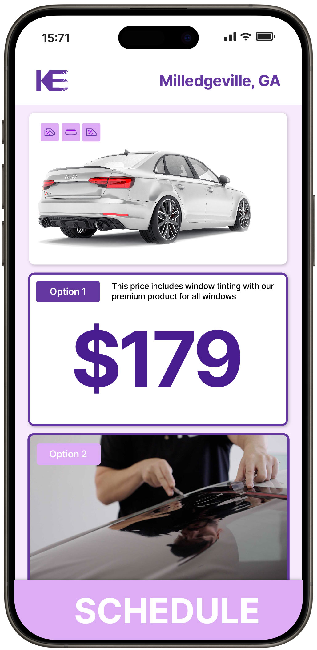 View Reasonable Car Window Tinting Costs in Milledgeville, Georgia