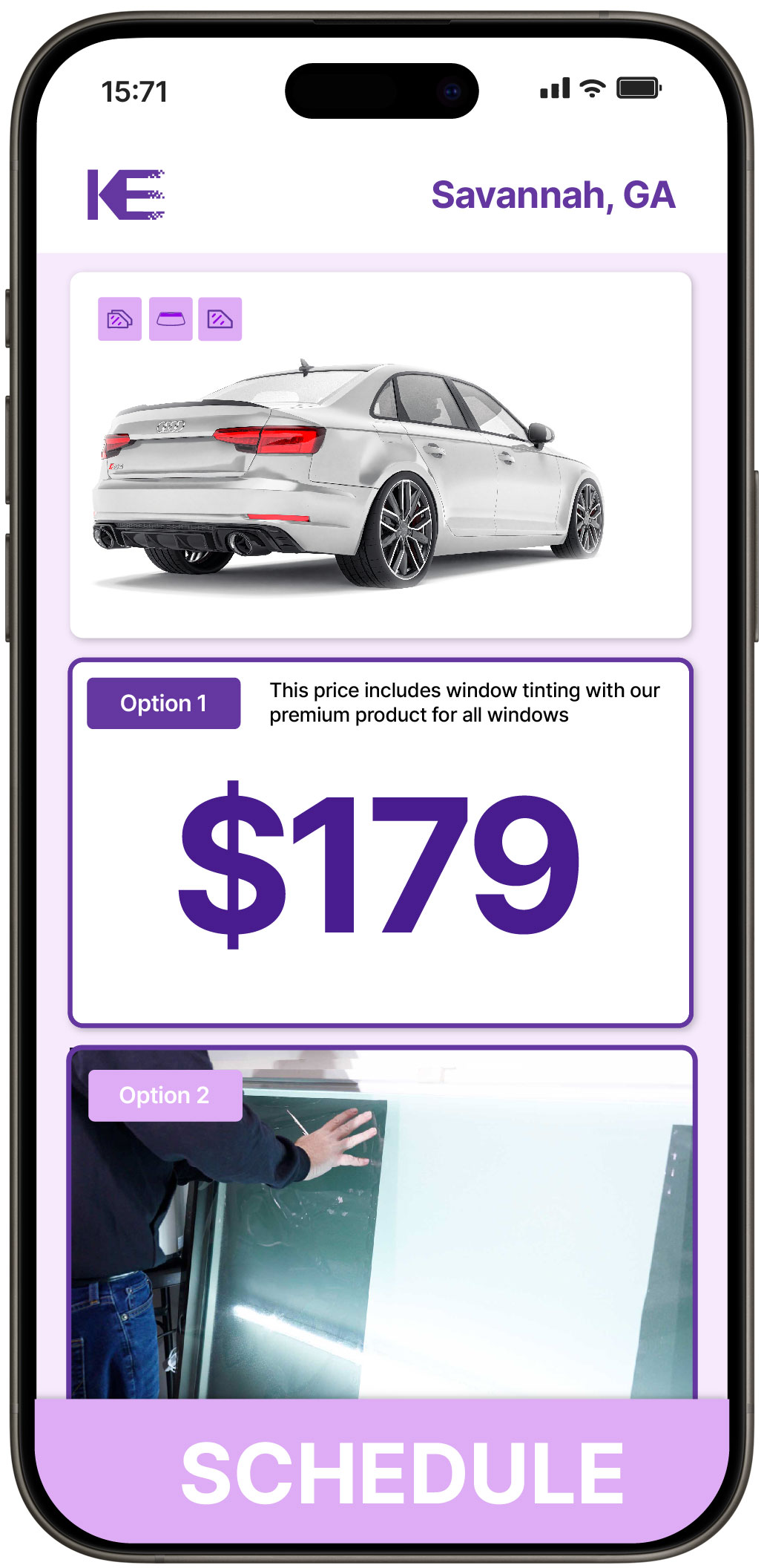 View Reasonable Car Window Tinting Costs in Savannah, Georgia