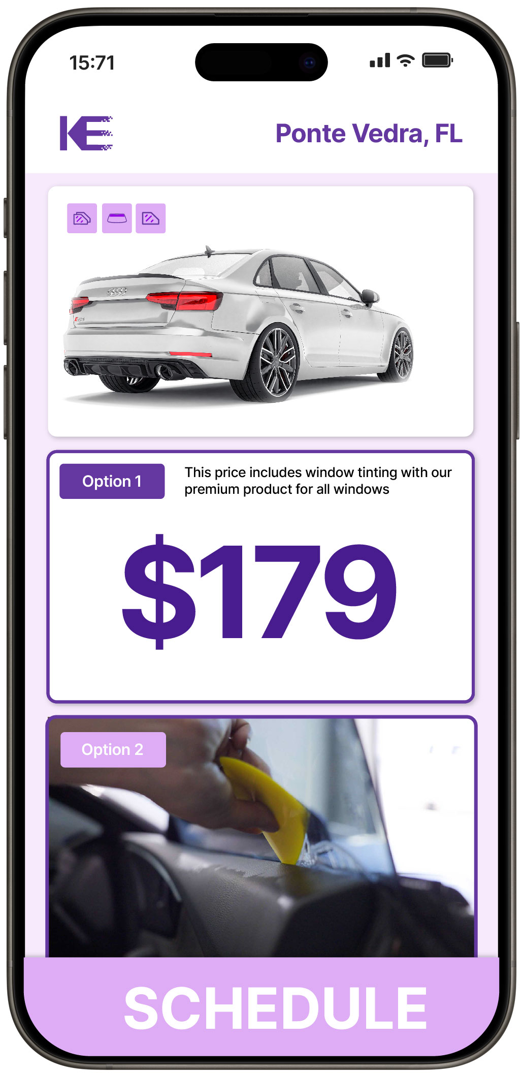 View Reasonable Car Window Tinting Prices in Ponte Vedra, Florida