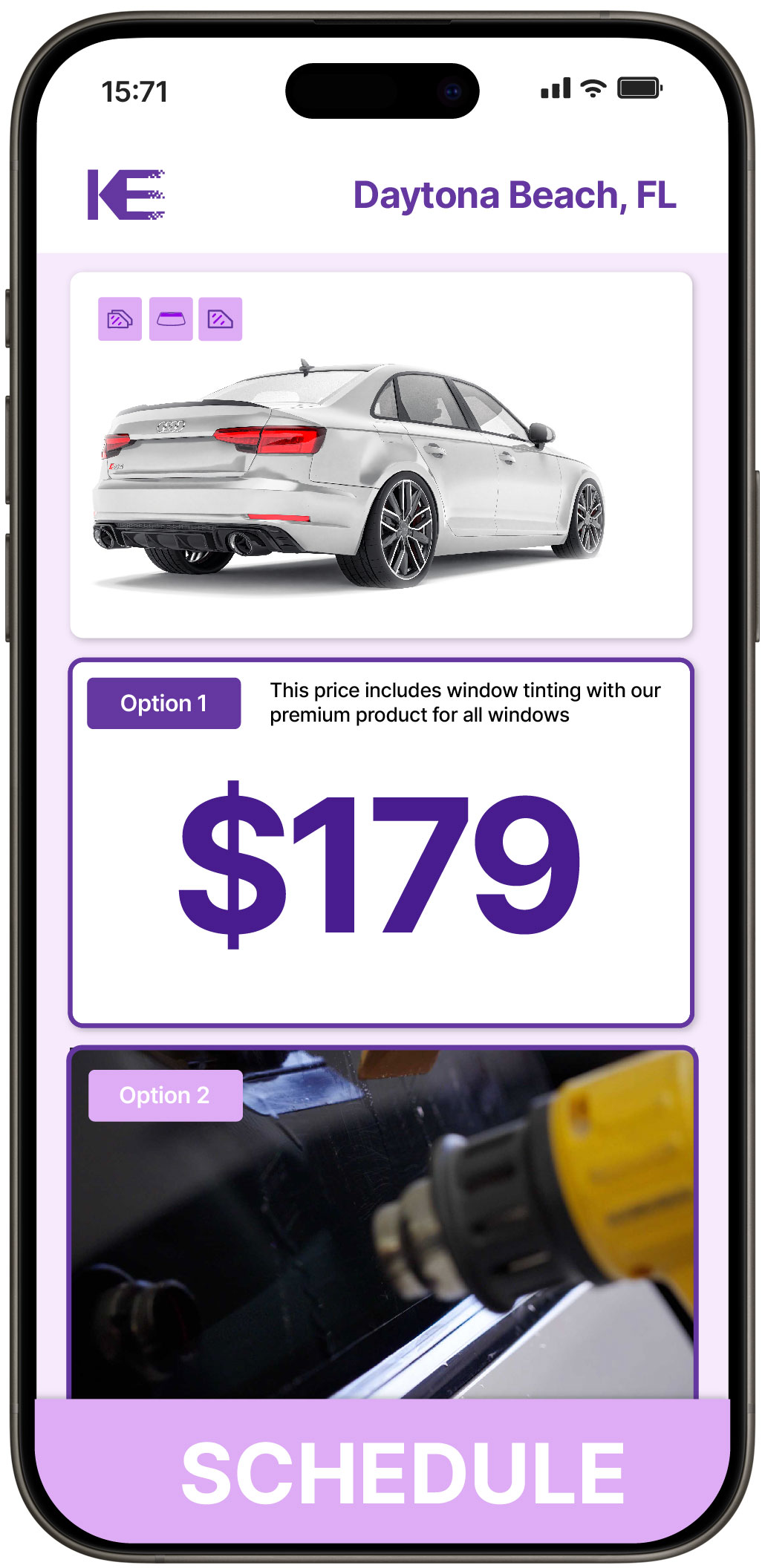 View Competitive Car Window Tinting Costs in Daytona Beach, Florida