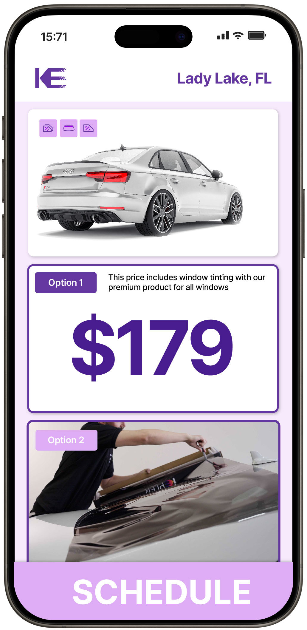 View Affordable Car Window Tinting Rates in Lady Lake, Florida