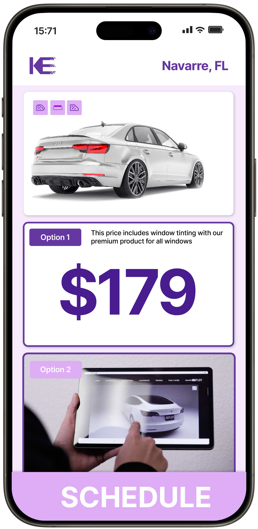 View Affordable Car Window Tinting Costs in Navarre, Florida