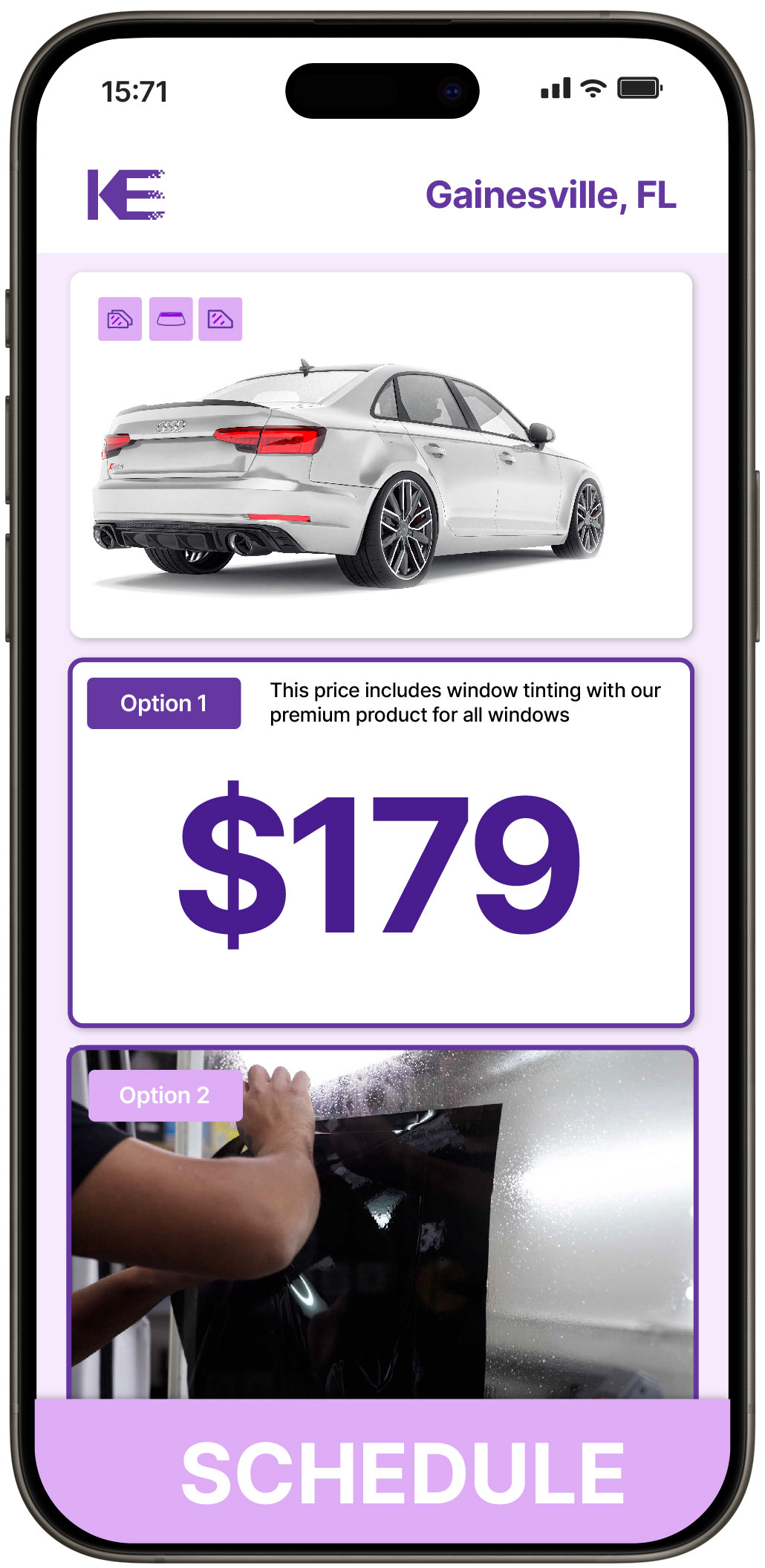 View Competitive Car Window Tinting Costs in Gainesville, Florida