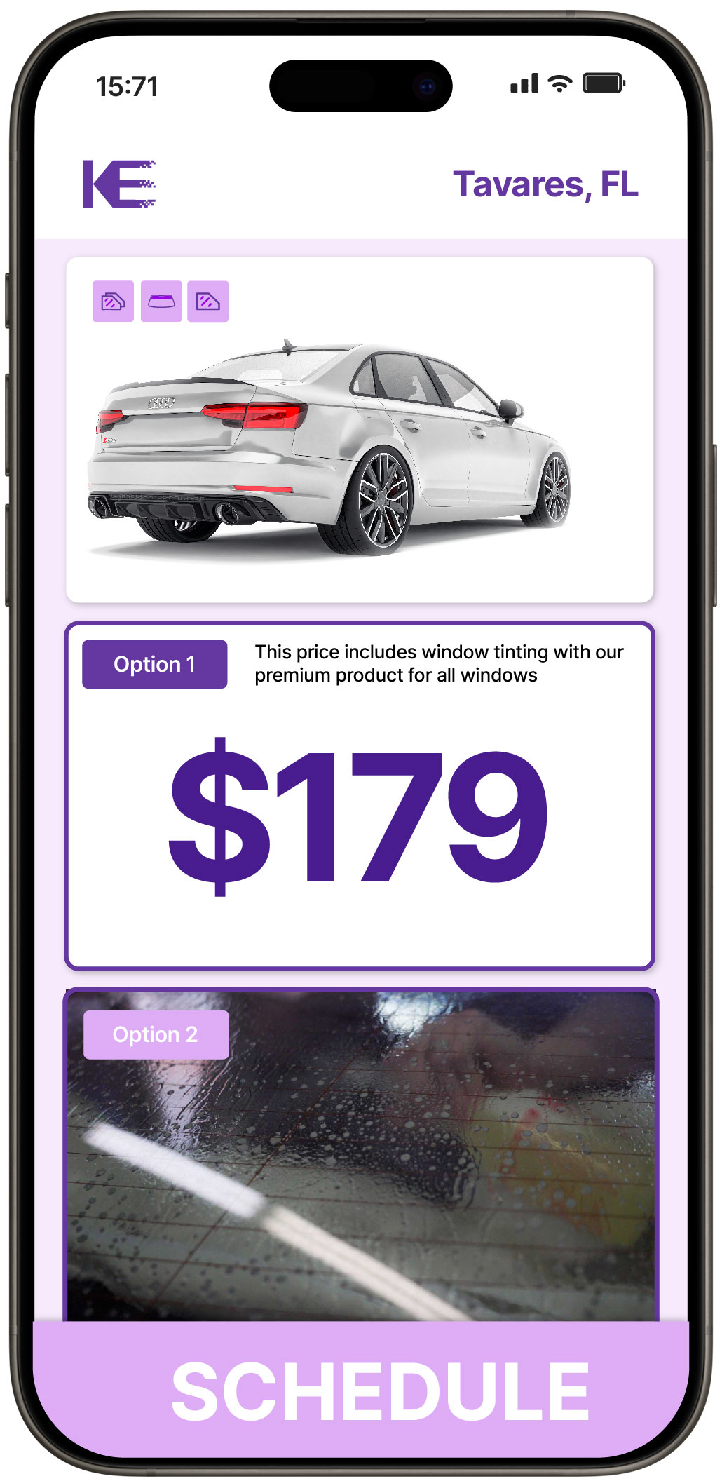 View Competitive Car Window Tinting Costs in Tavares, Florida