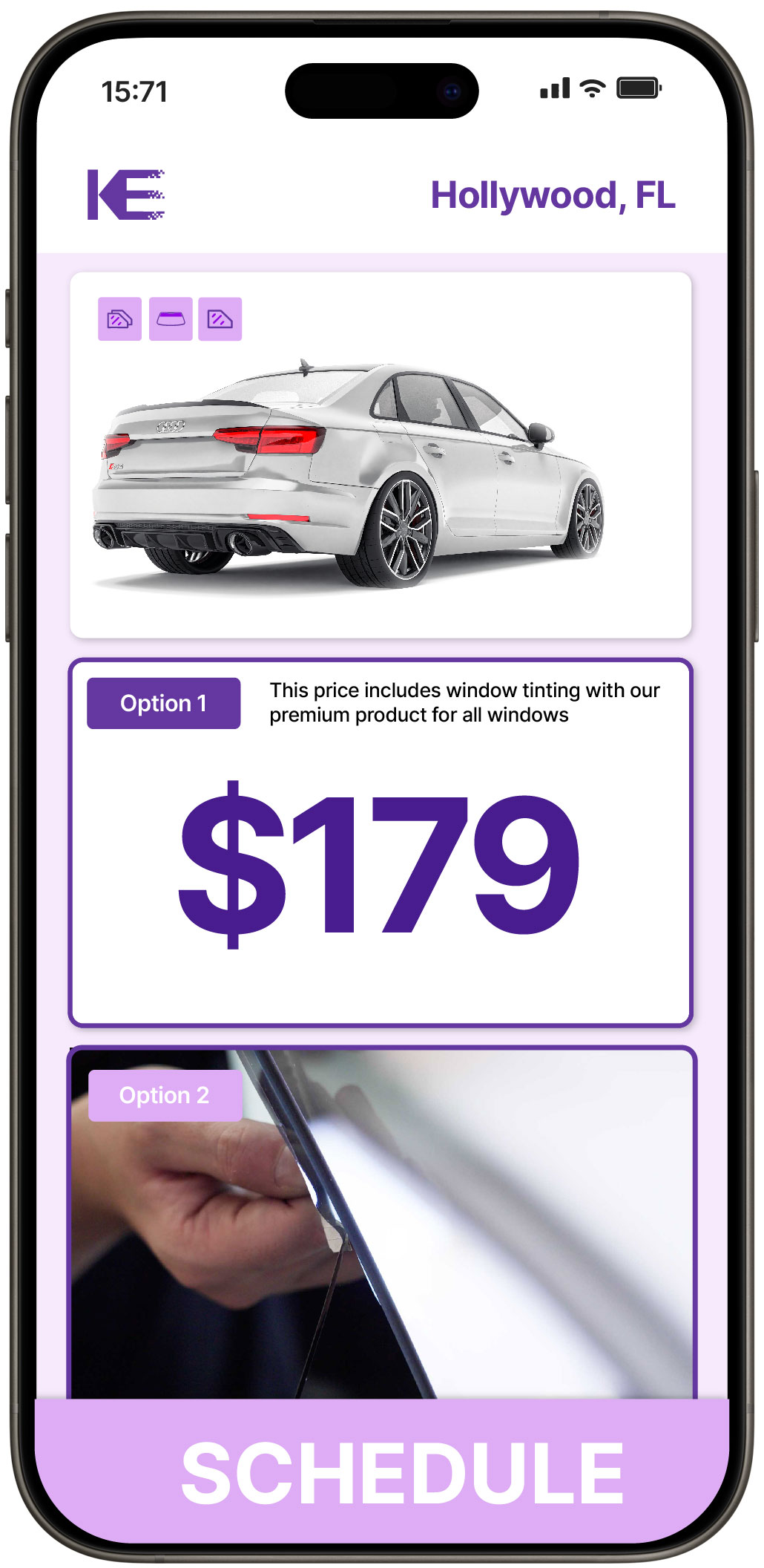 View Reasonable Car Window Tinting Costs in Hollywood, Florida
