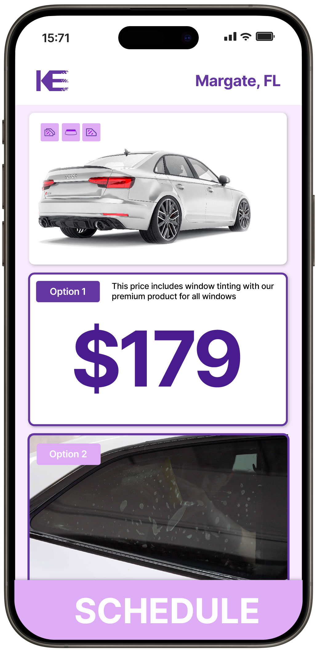 View Reasonable Car Window Tinting Rates in Margate, Florida