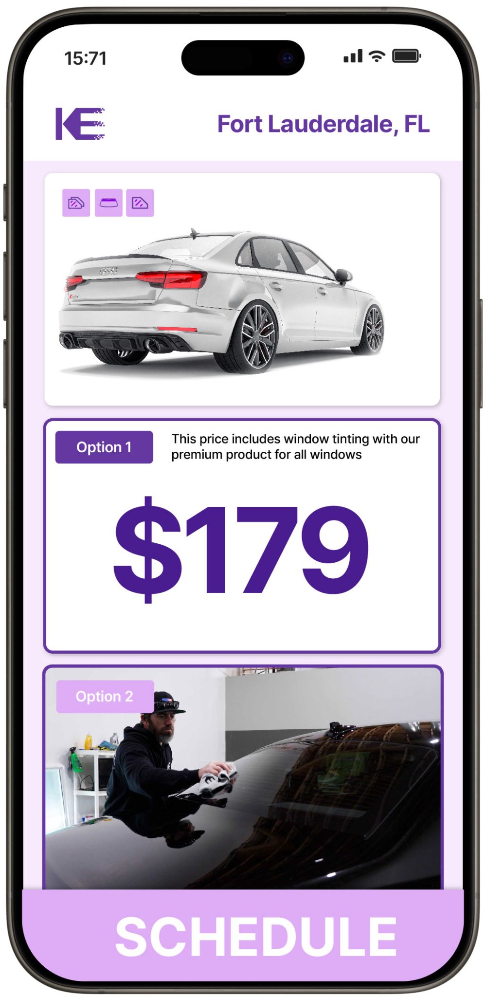 View Reasonable Car Window Tinting Rates in Fort Lauderdale, Florida