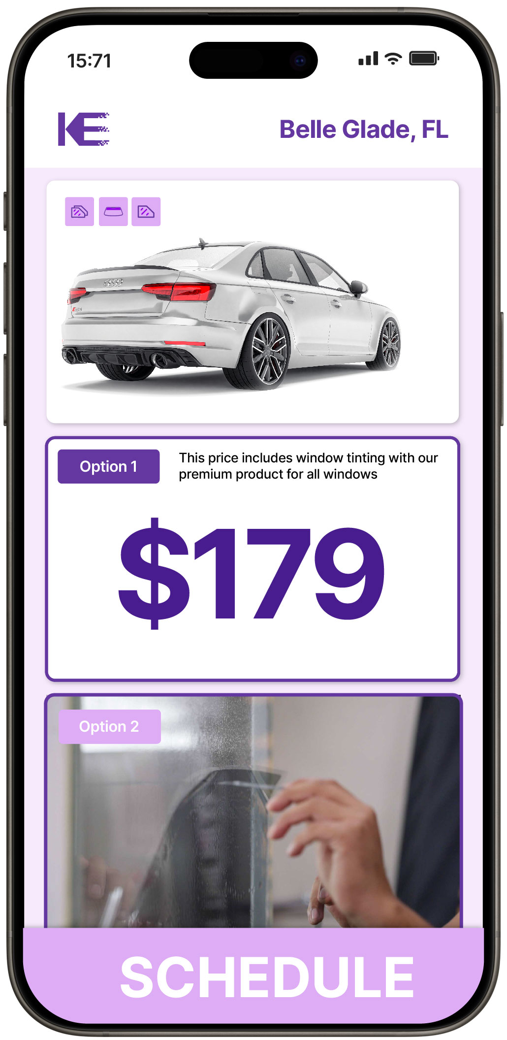View Affordable Car Window Tinting Prices in Belle Glade, Florida
