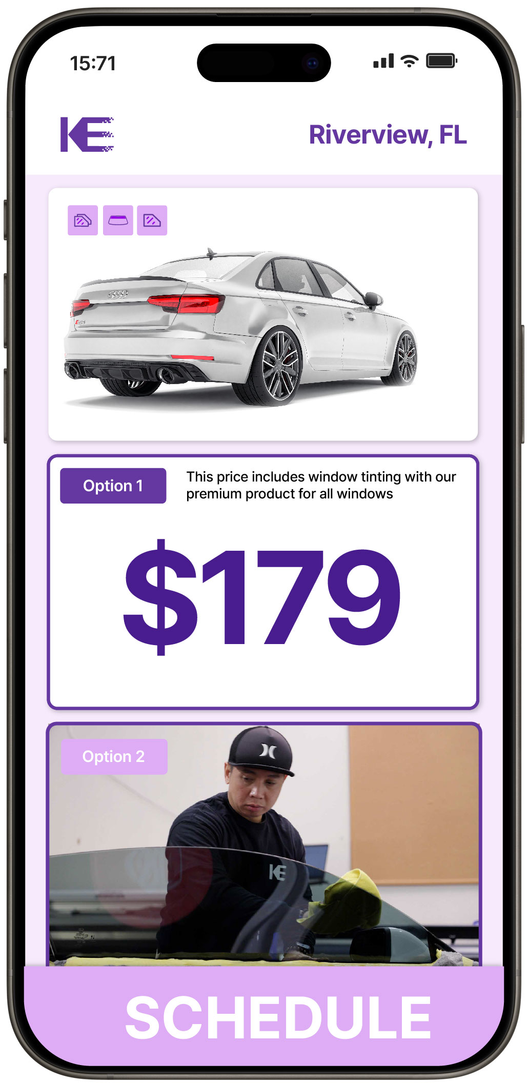 View Affordable Car Window Tinting Costs in Riverview, Florida