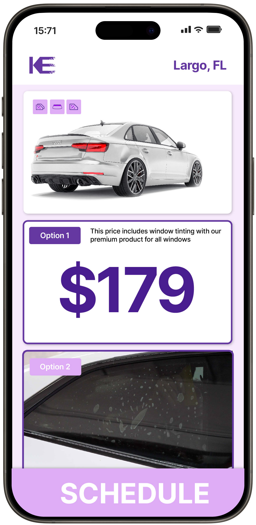View Reasonable Car Window Tinting Costs in Largo, Florida