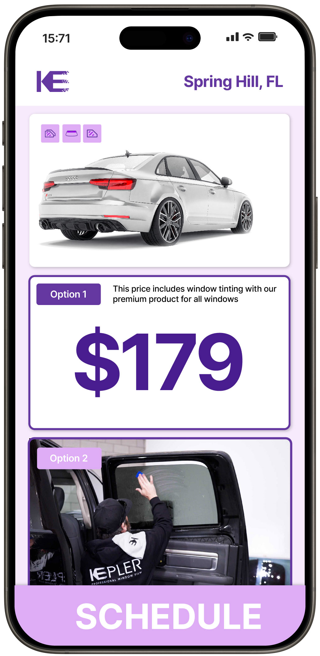 View Reasonable Car Window Tinting Rates in Spring Hill, Florida