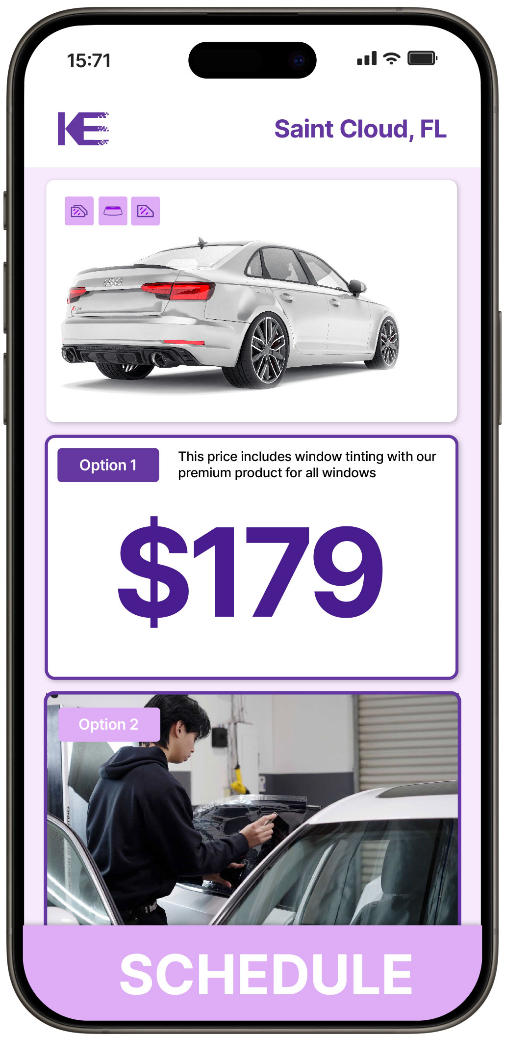 View Affordable Car Window Tinting Prices in Saint Cloud, Florida