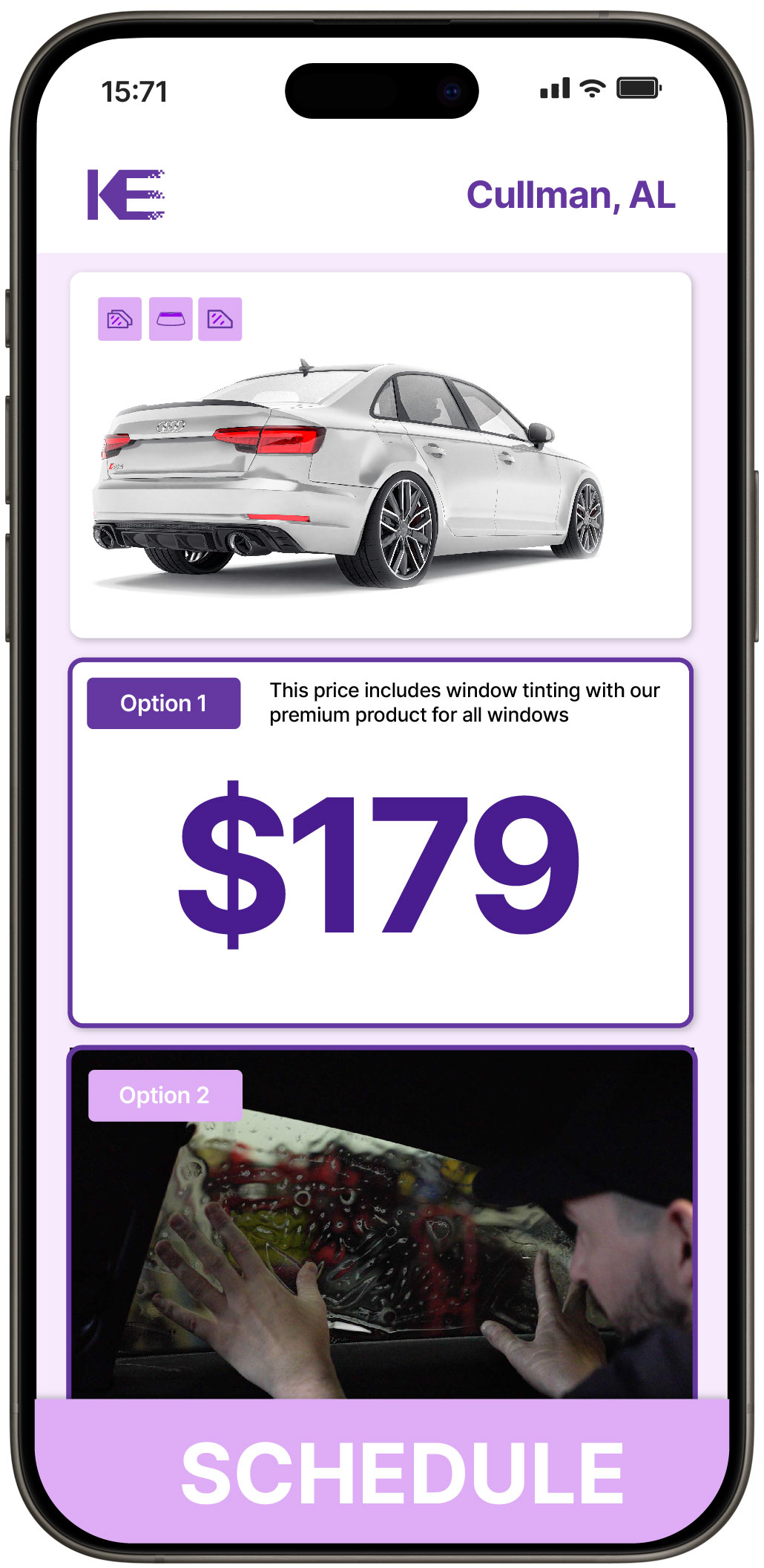 View Competitive Car Window Tinting Prices in Cullman, Alabama