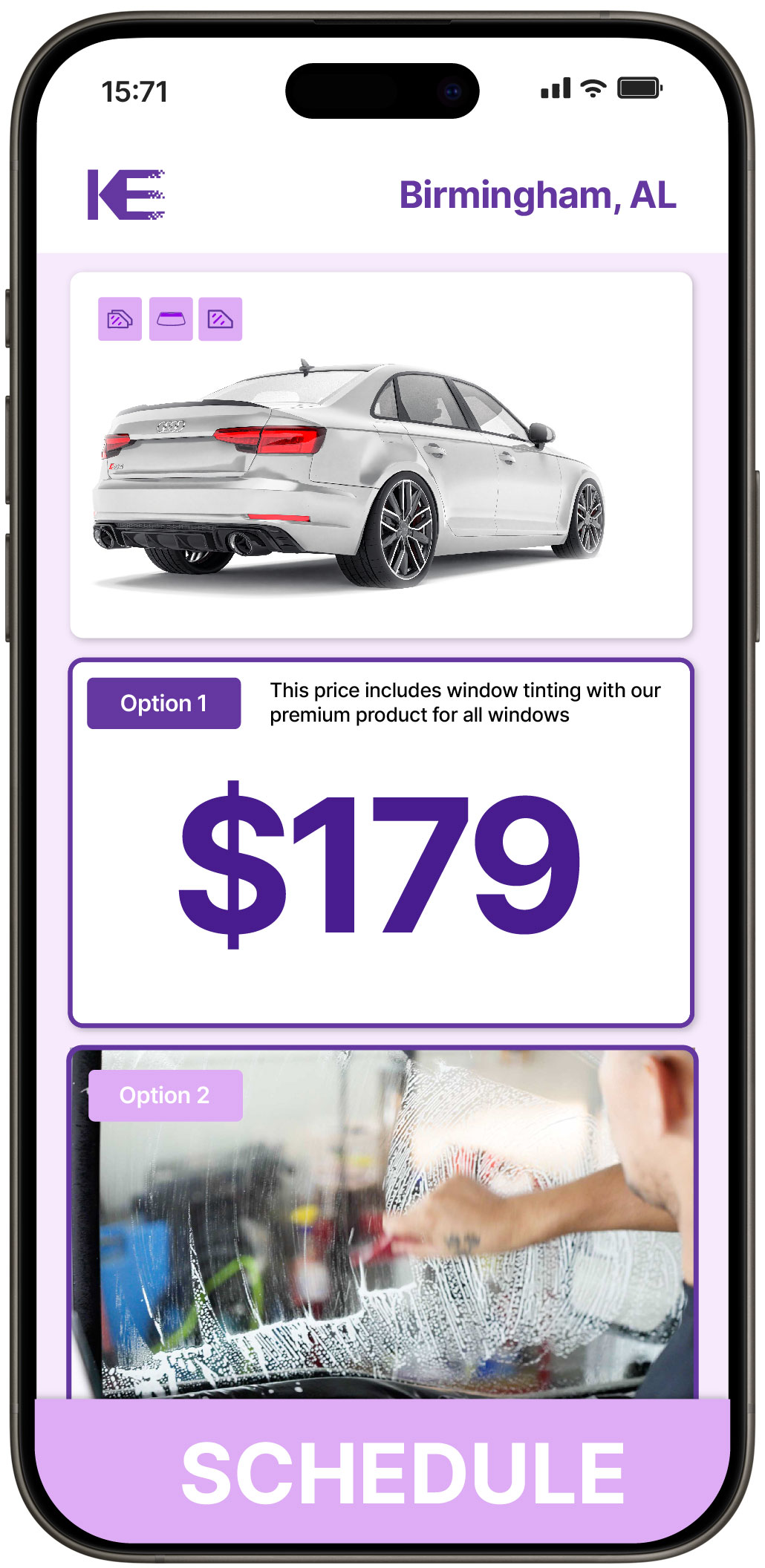 View Affordable Car Window Tinting Rates in Birmingham, Alabama