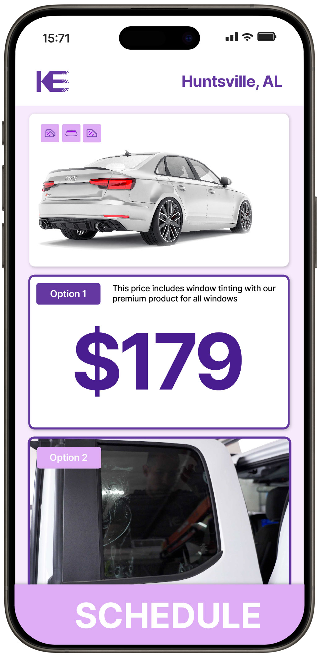 View Reasonable Car Window Tinting Costs in Huntsville, Alabama