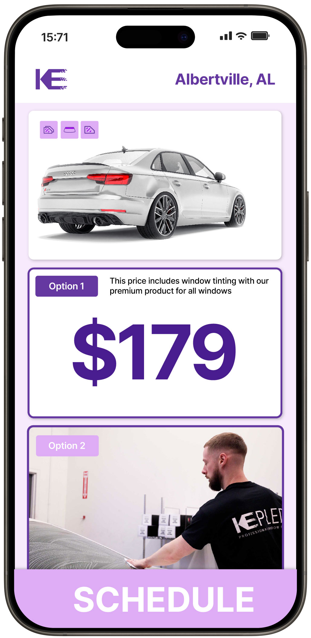 View Reasonable Car Window Tinting Costs in Albertville, Alabama