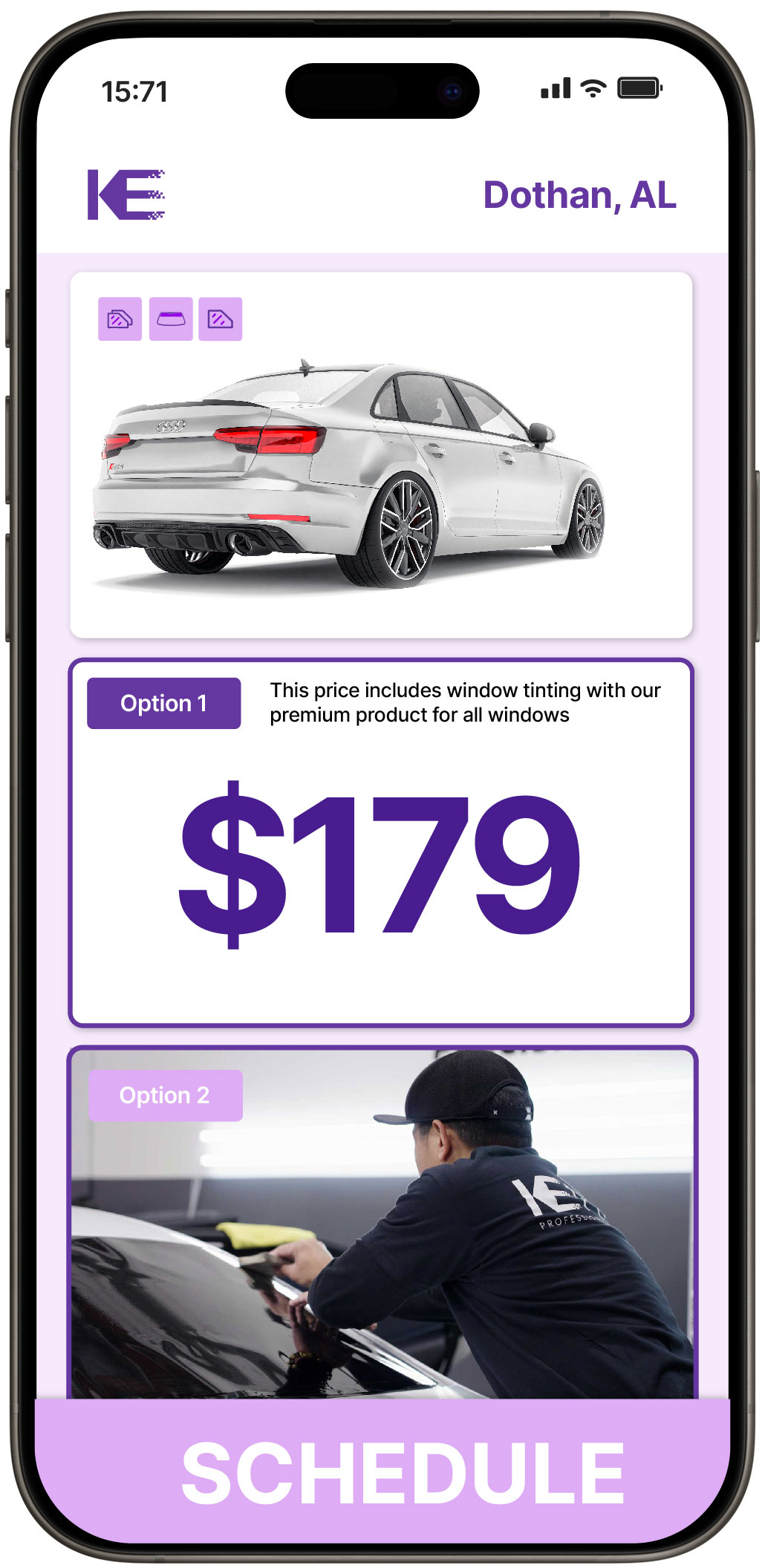 View Affordable Car Window Tinting Costs in Dothan, Alabama
