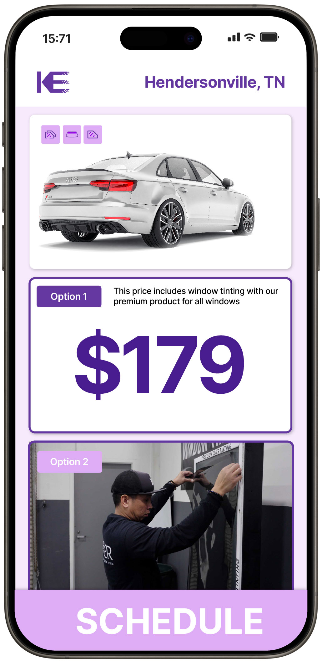 View Reasonable Car Window Tinting Costs in Hendersonville, Tennessee