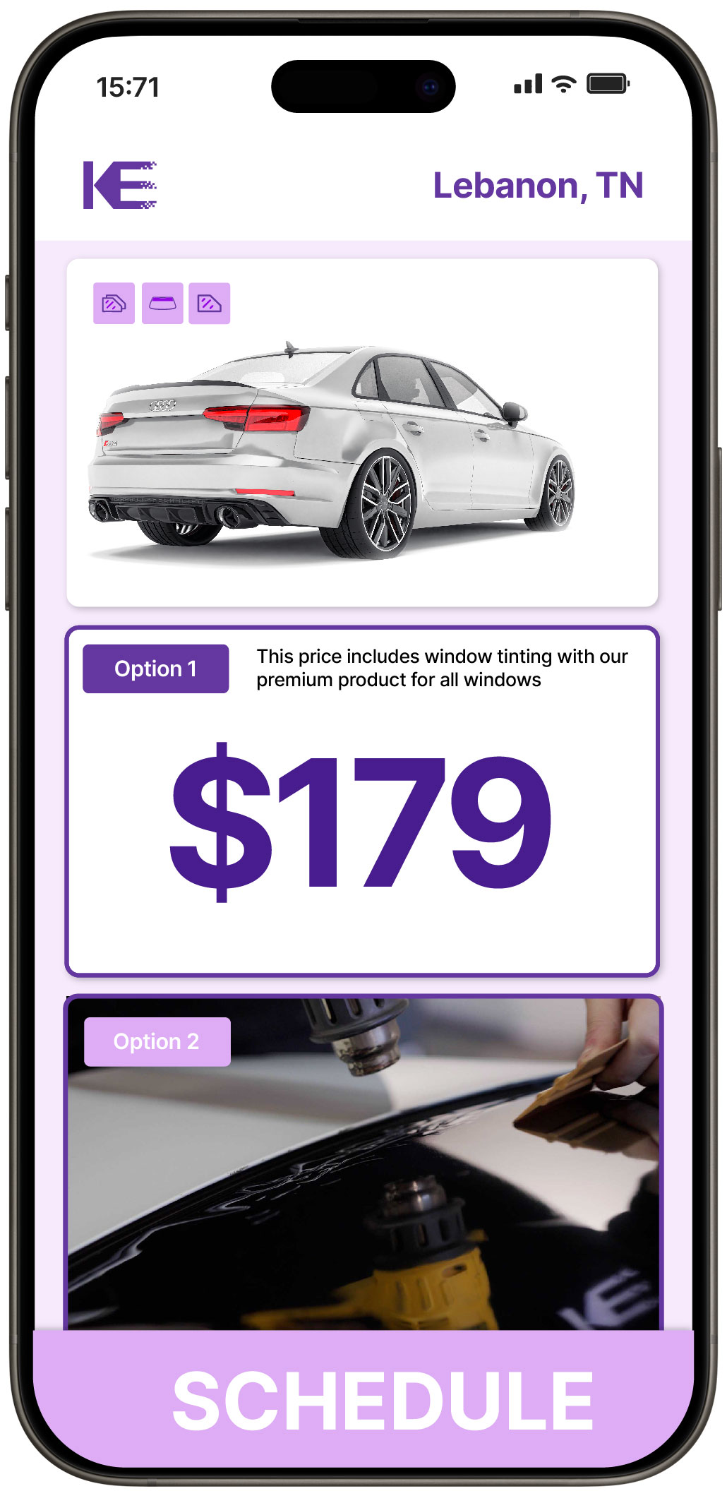 View Reasonable Car Window Tinting Rates in Lebanon, Tennessee