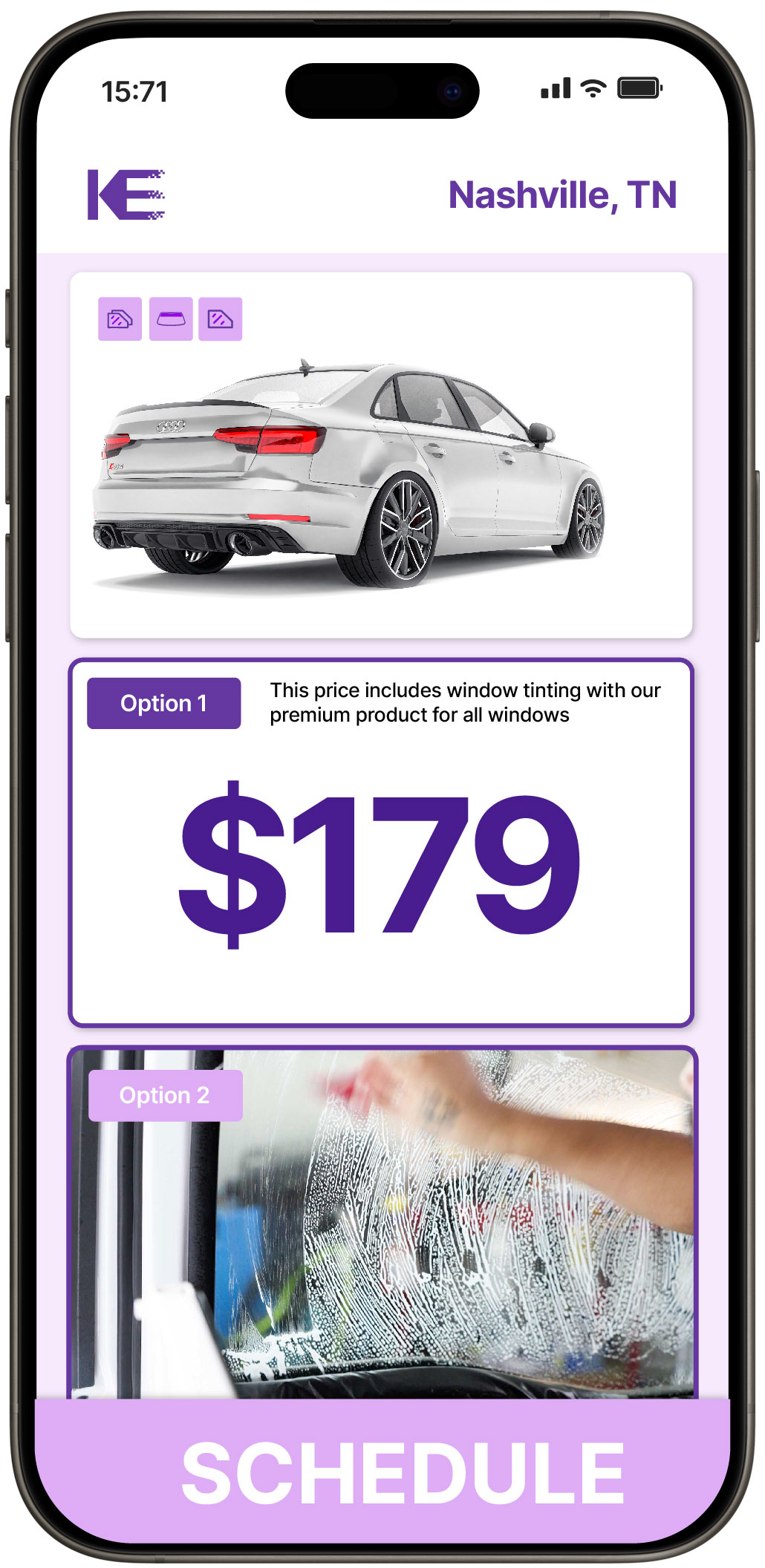 View Affordable Car Window Tinting Prices in Nashville, Tennessee
