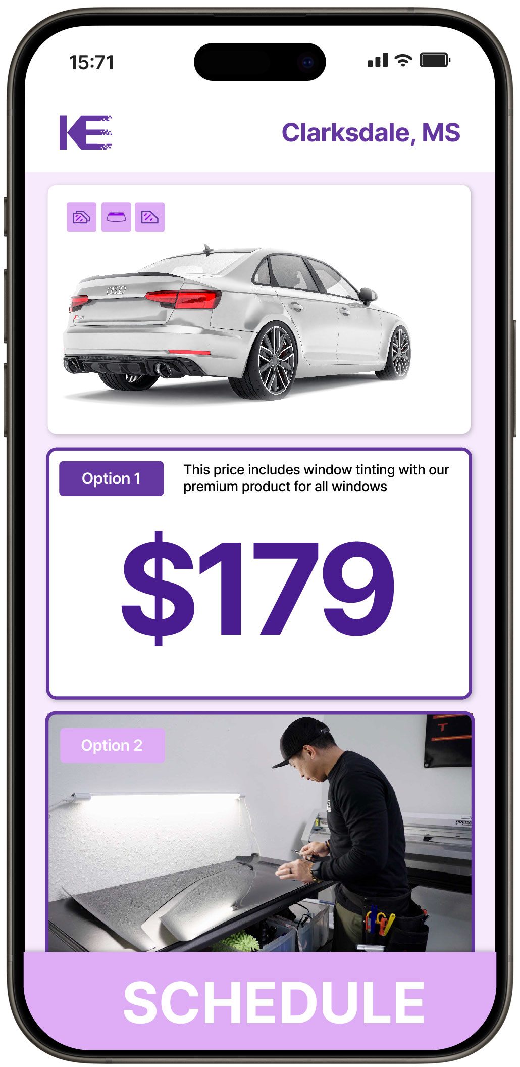 View Reasonable Car Window Tinting Costs in Clarksdale, Mississippi