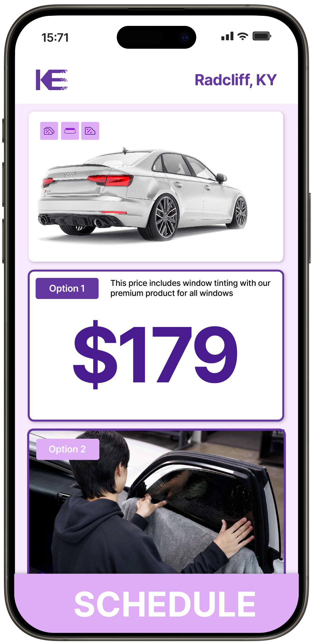 View Reasonable Car Window Tinting Costs in Radcliff, Kentucky
