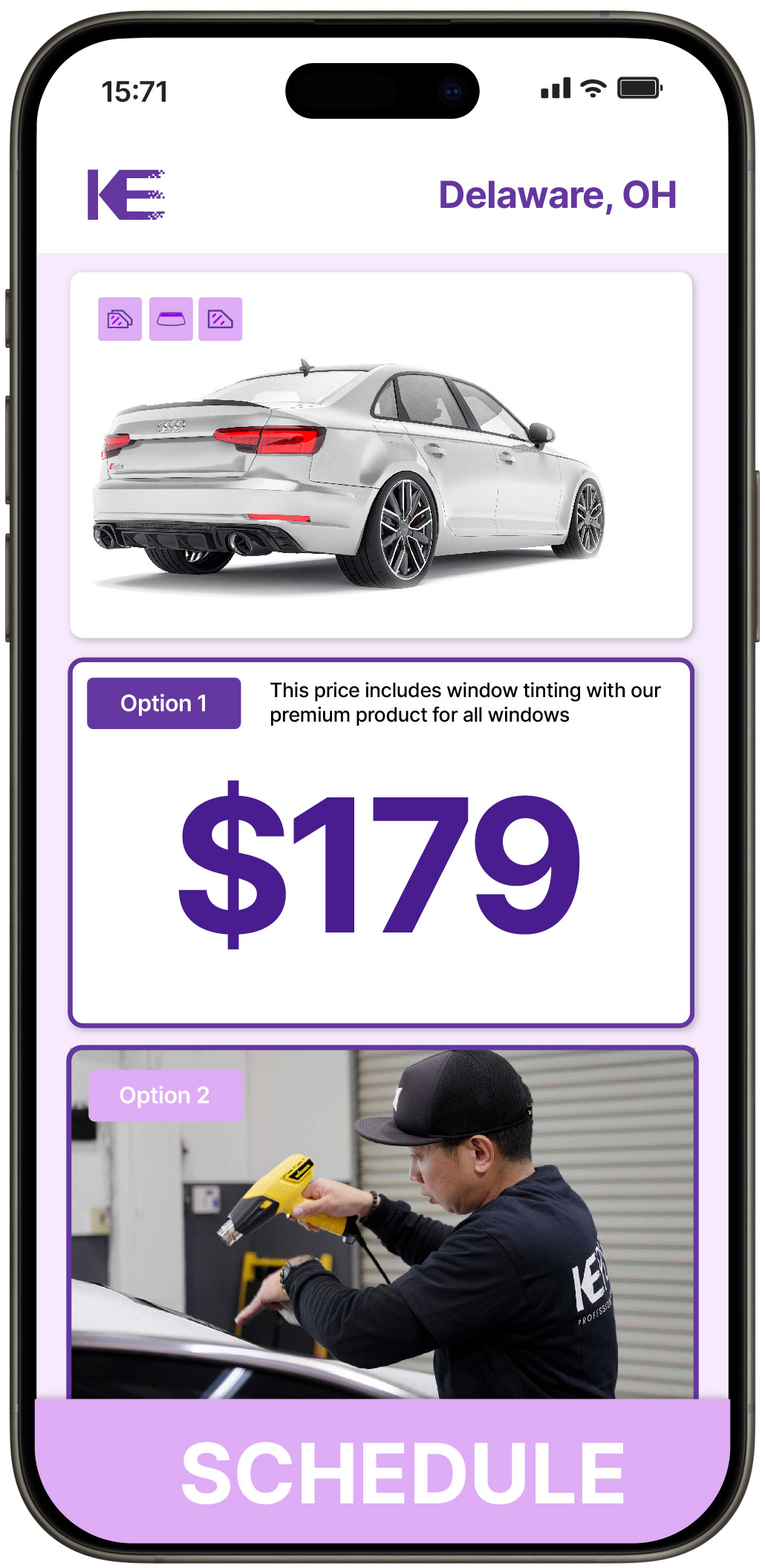 View Affordable Car Window Tinting Costs in Delaware, Ohio