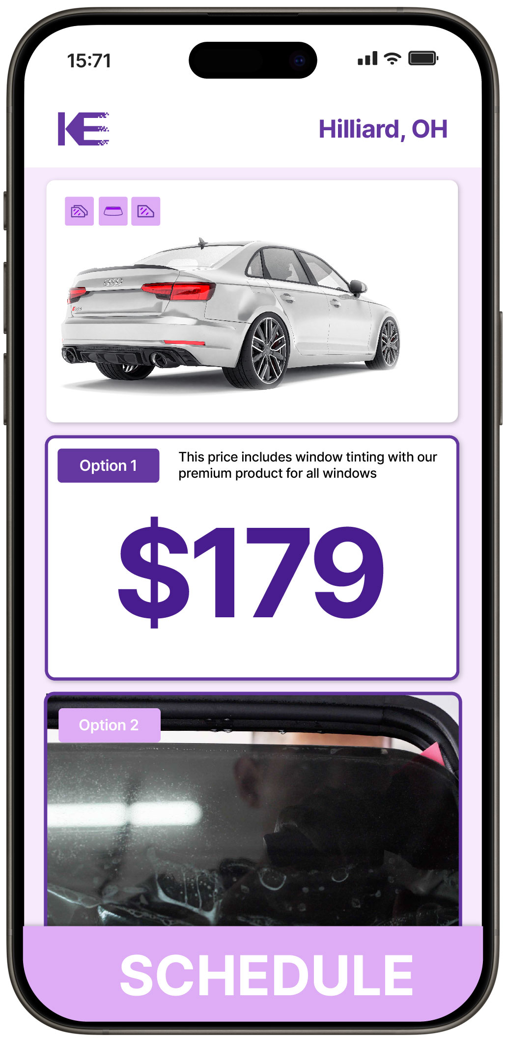 View Competitive Car Window Tinting Costs in Hilliard, Ohio