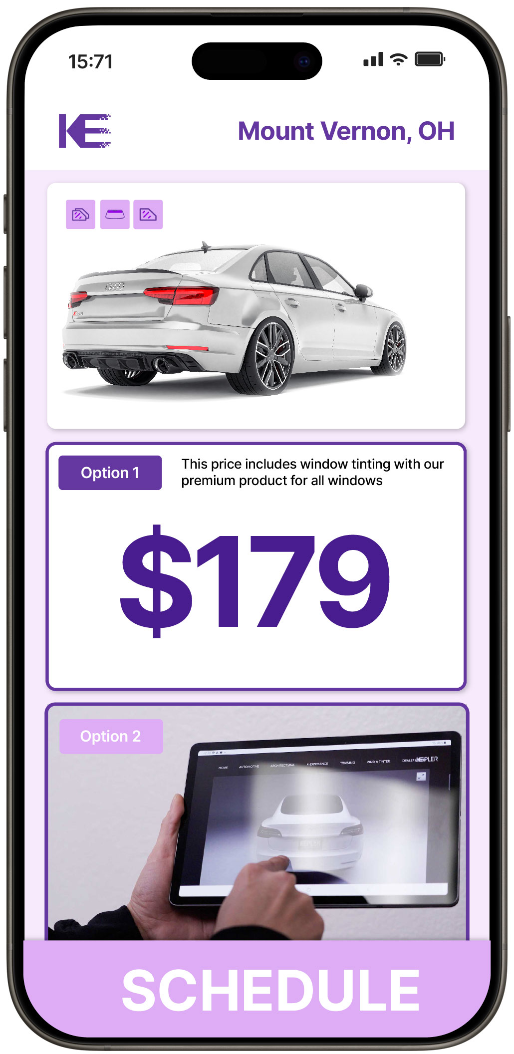 View Reasonable Car Window Tinting Rates in Mount Vernon, Ohio