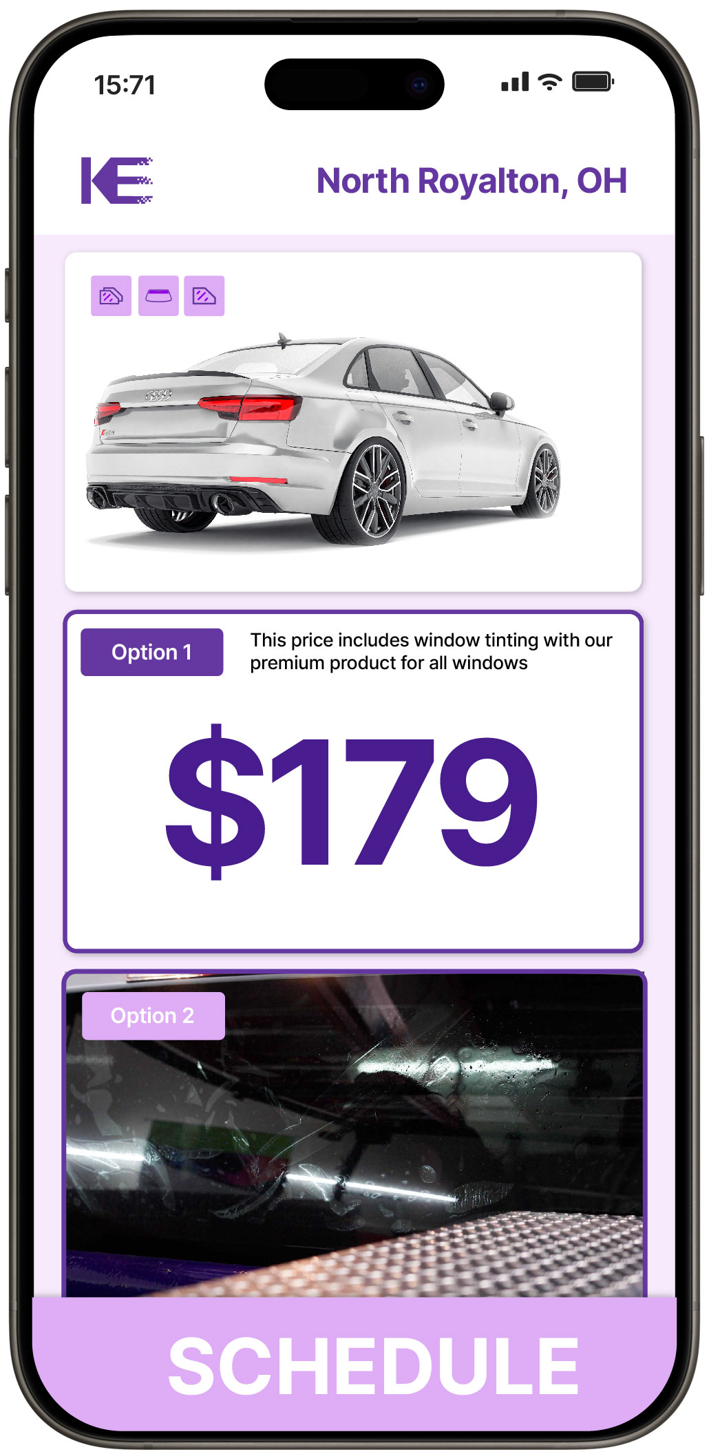 View Reasonable Car Window Tinting Rates in North Royalton, Ohio