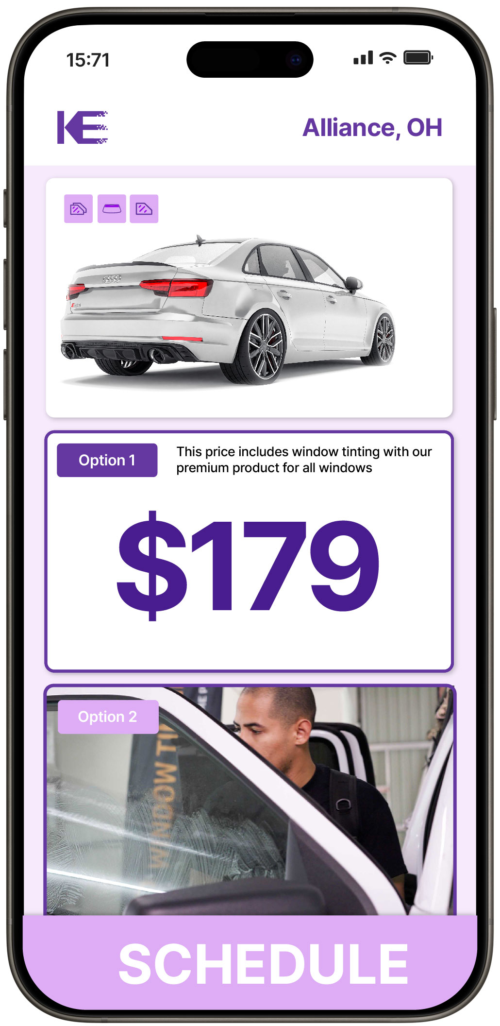 View Affordable Car Window Tinting Rates in Alliance, Ohio