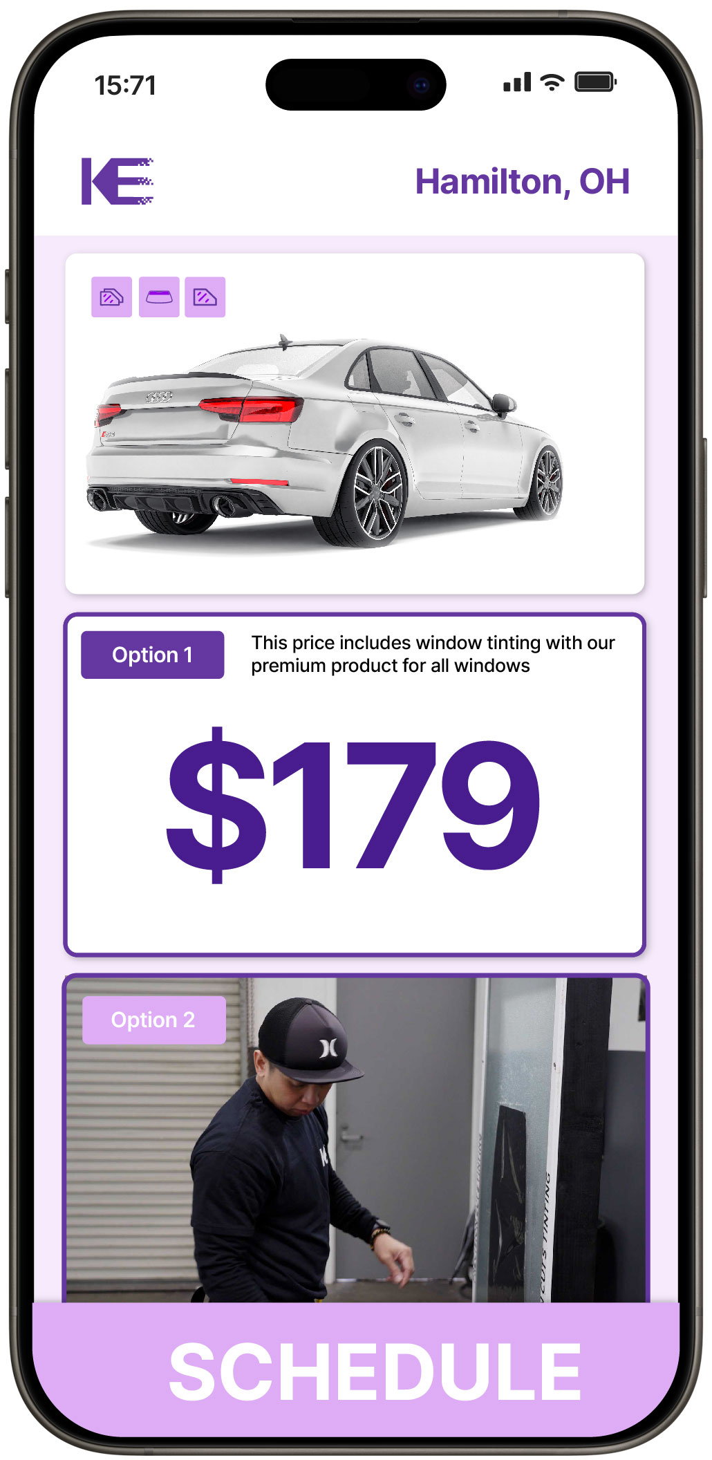 View Affordable Car Window Tinting Costs in Hamilton, Ohio