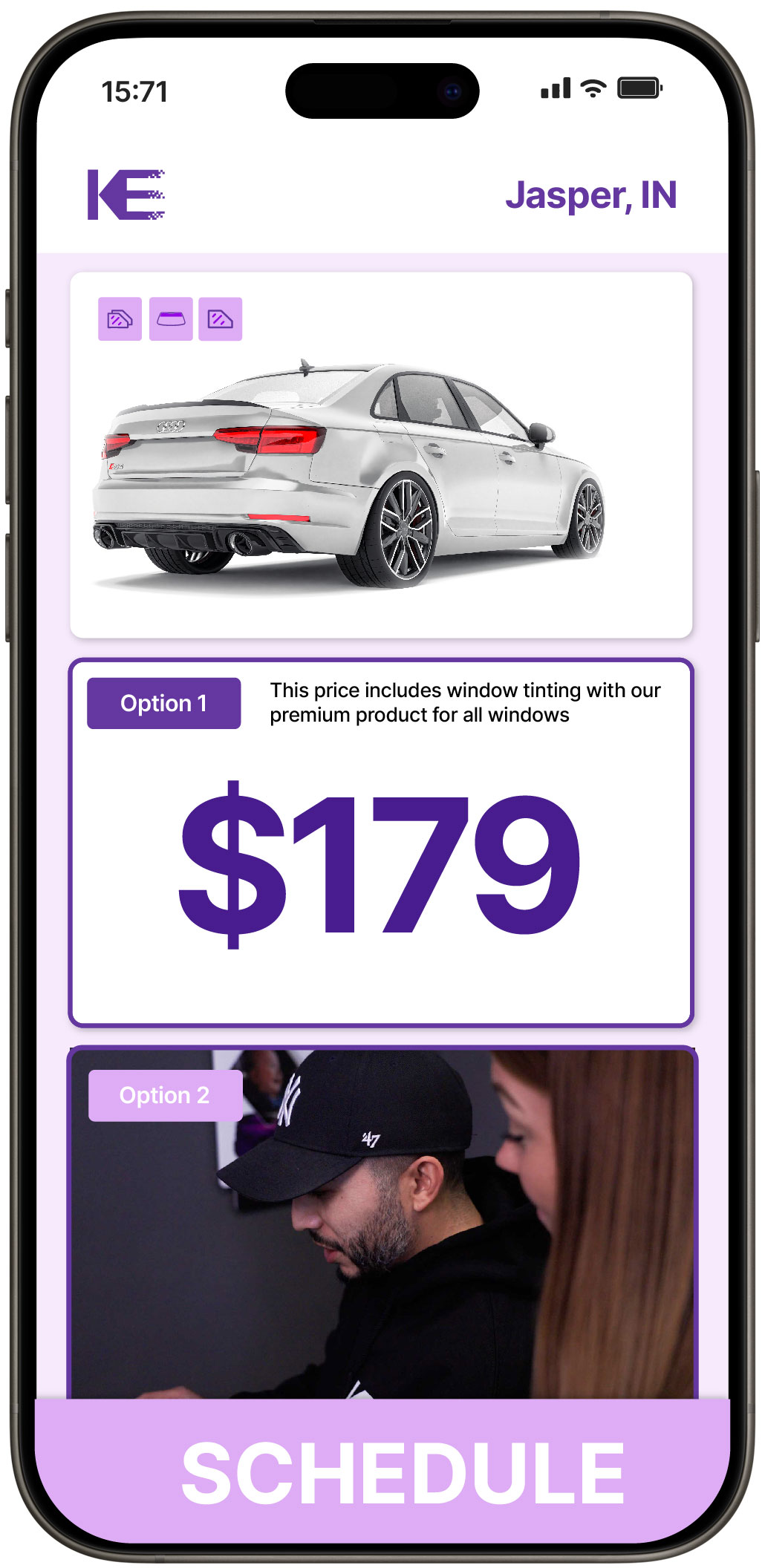 View Affordable Car Window Tinting Prices in Jasper, Indiana
