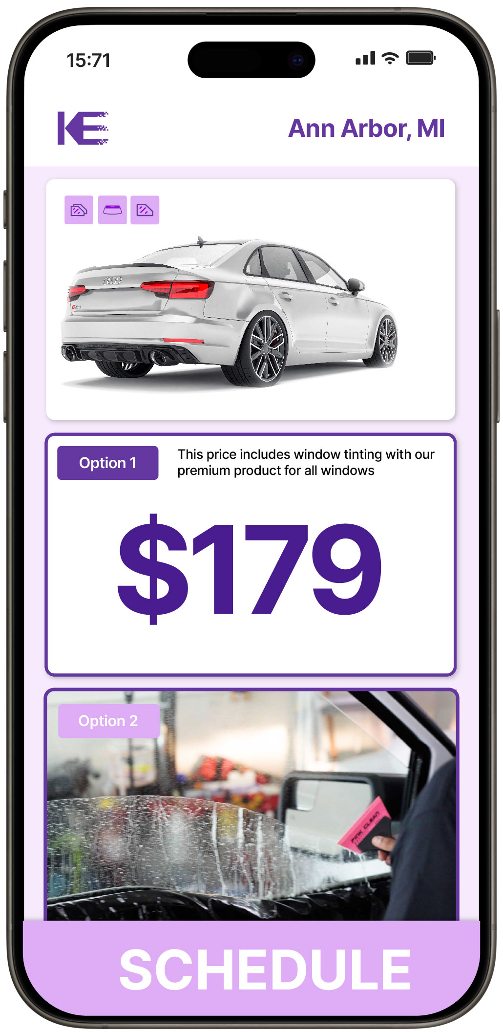 View Reasonable Car Window Tinting Prices in Ann Arbor, Michigan