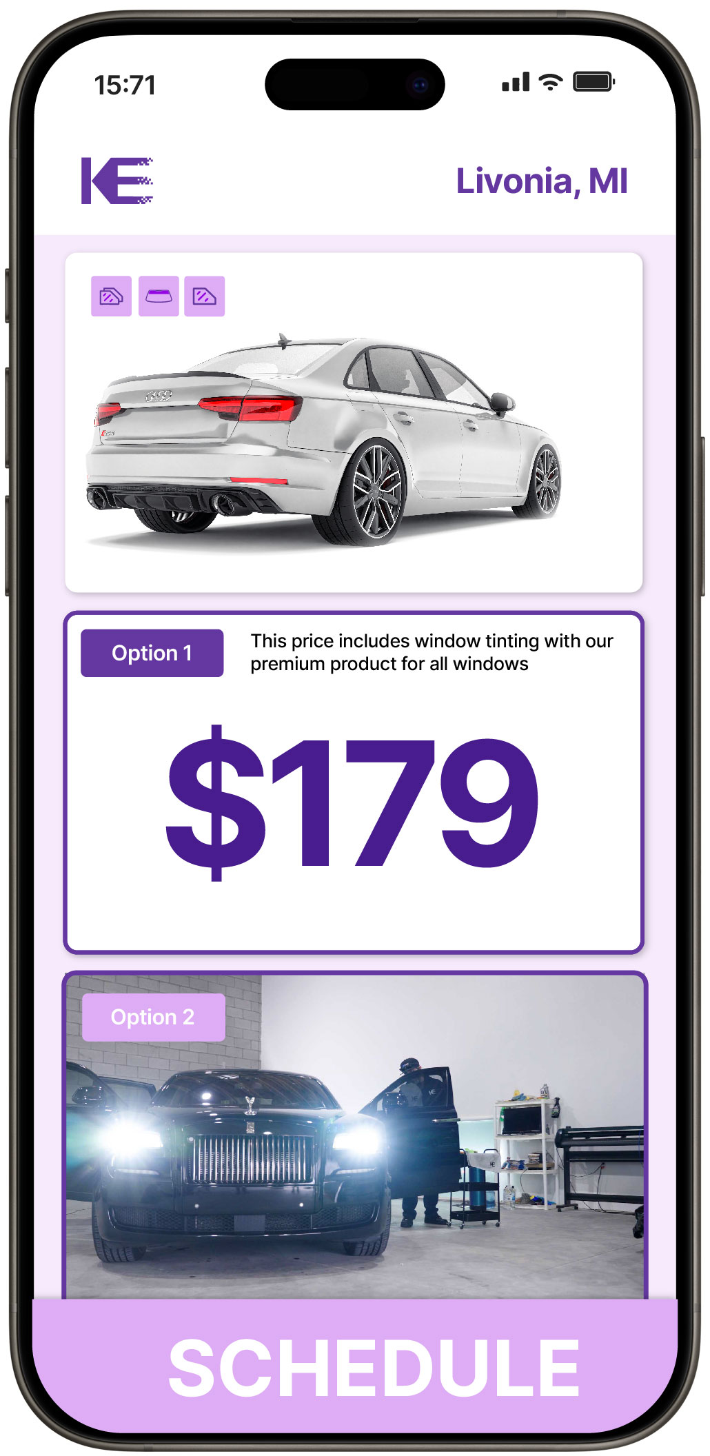 View Affordable Car Window Tinting Rates in Livonia, Michigan