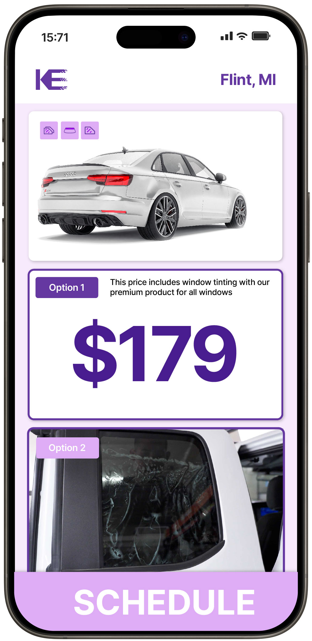 View Affordable Car Window Tinting Costs in Flint, Michigan