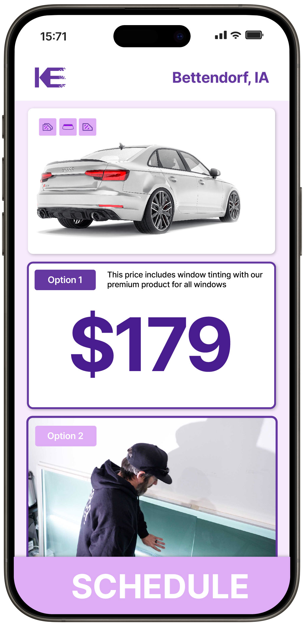 View Reasonable Car Window Tinting Costs in Bettendorf, Iowa